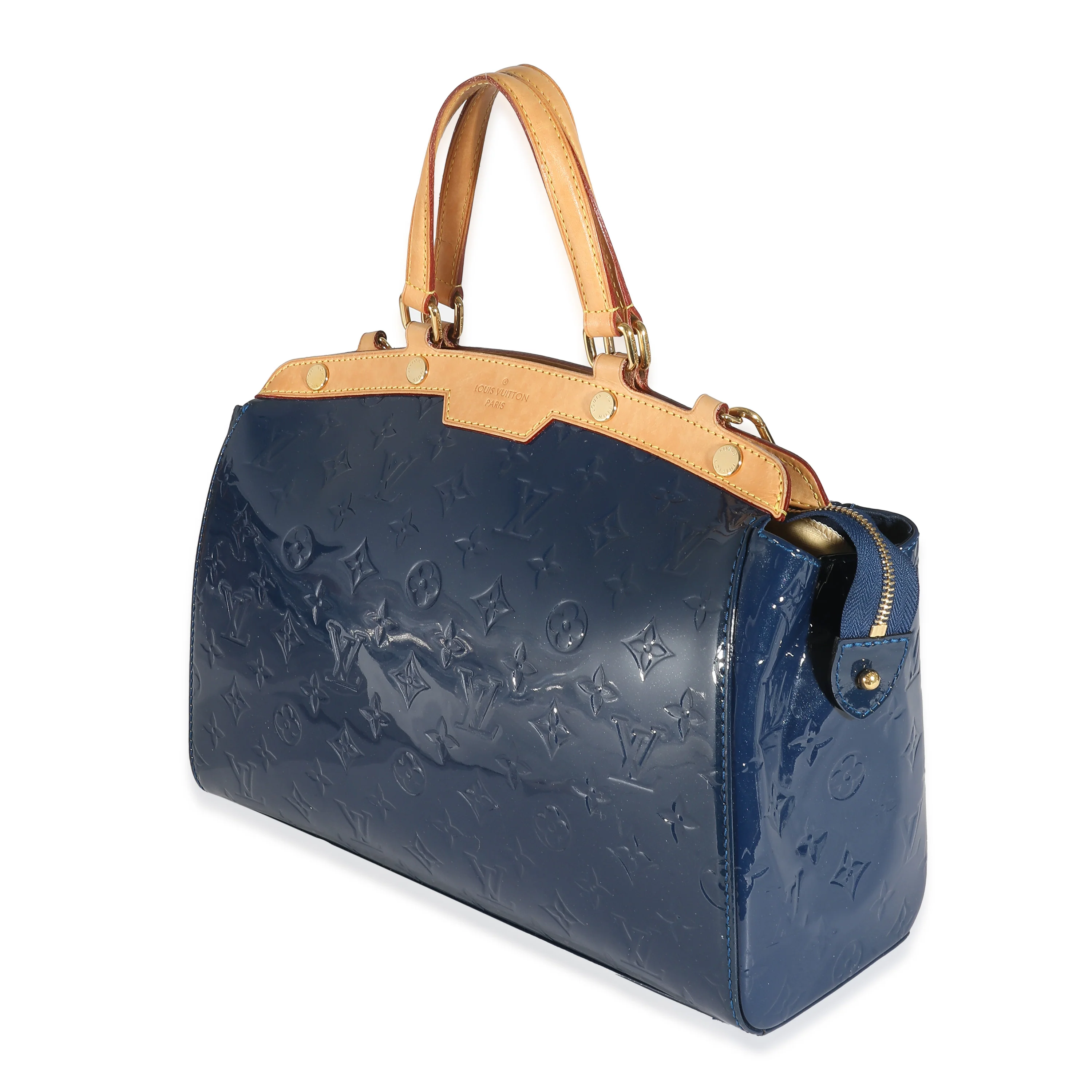 Louis Vuitton Grand Bleu Monogram Vernis Brea MM - Image 2