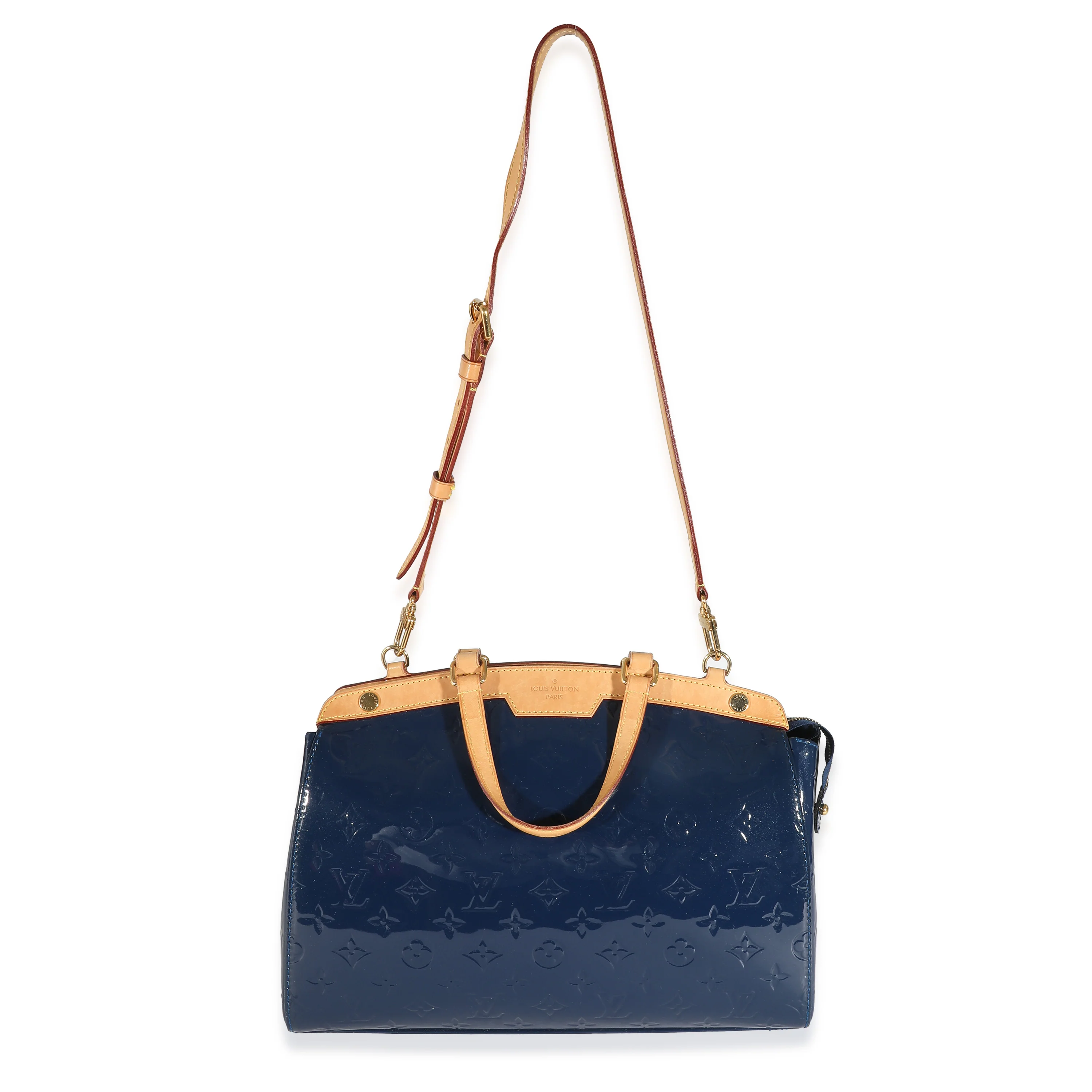 Louis Vuitton Grand Bleu Monogram Vernis Brea MM - Image 4