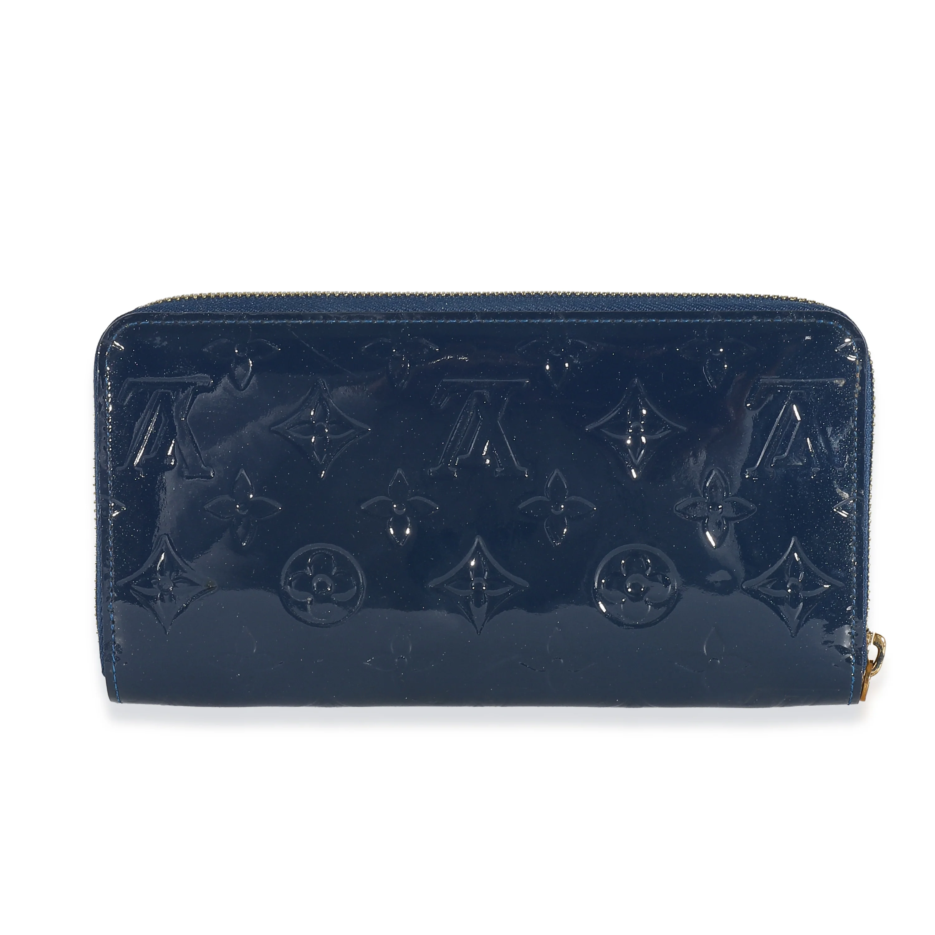 Louis Vuitton Grand Bleu Vernis Zippy Wallet - Image 3