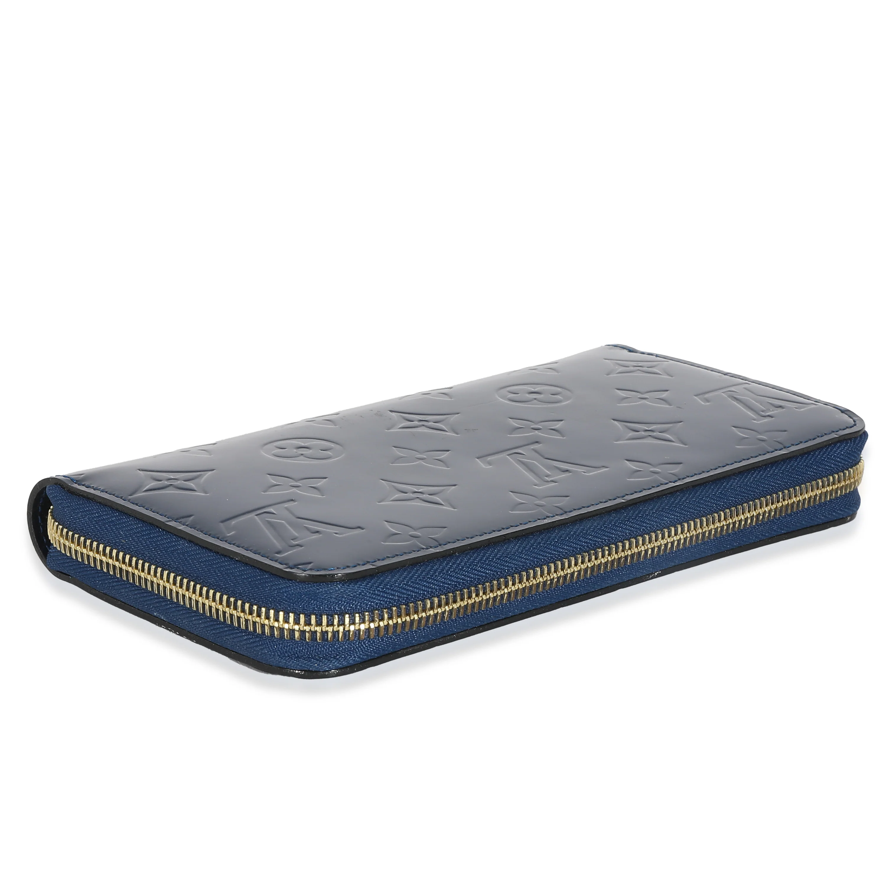 Louis Vuitton Grand Bleu Vernis Zippy Wallet - Image 5