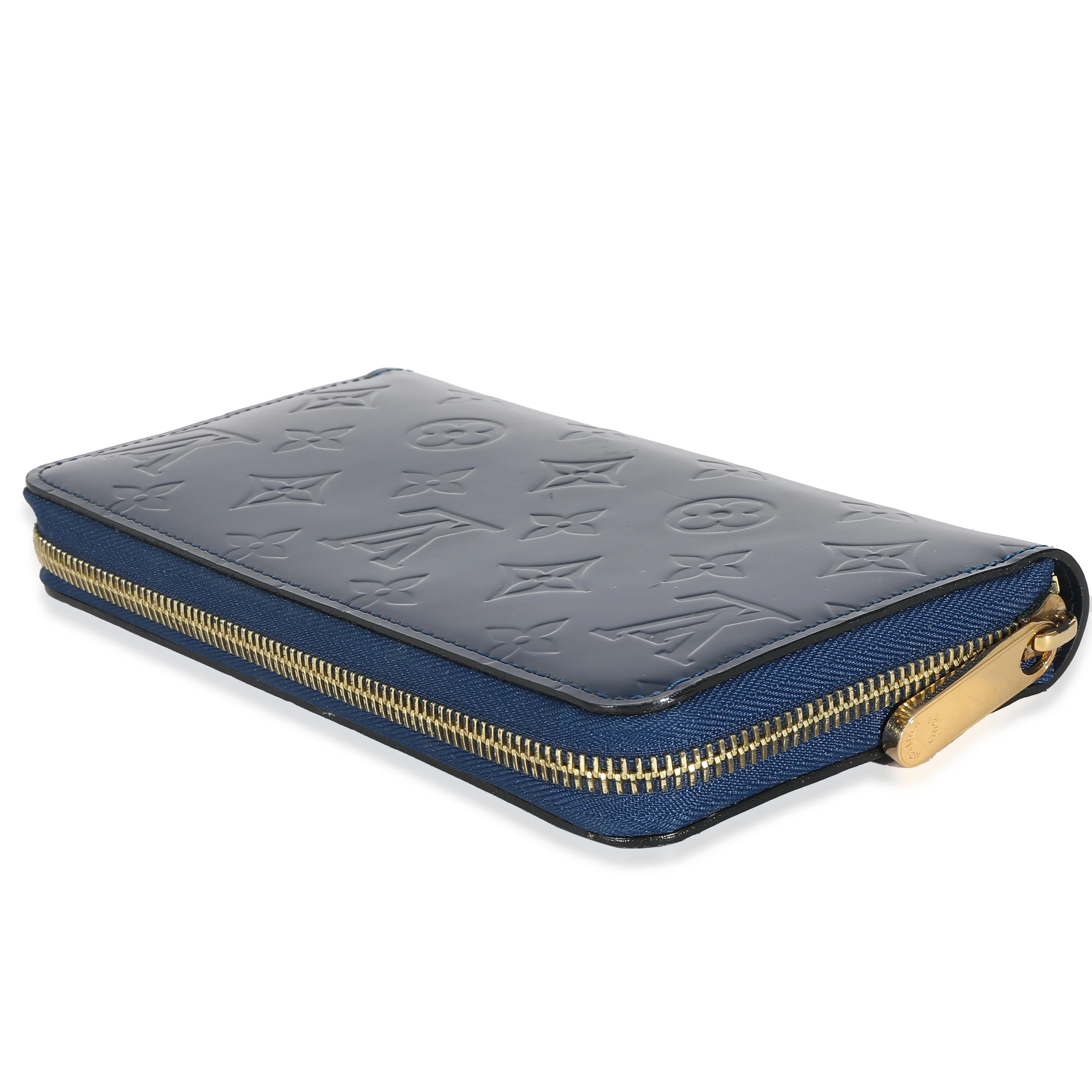 Louis Vuitton Grand Bleu Vernis Zippy Wallet - Image 6