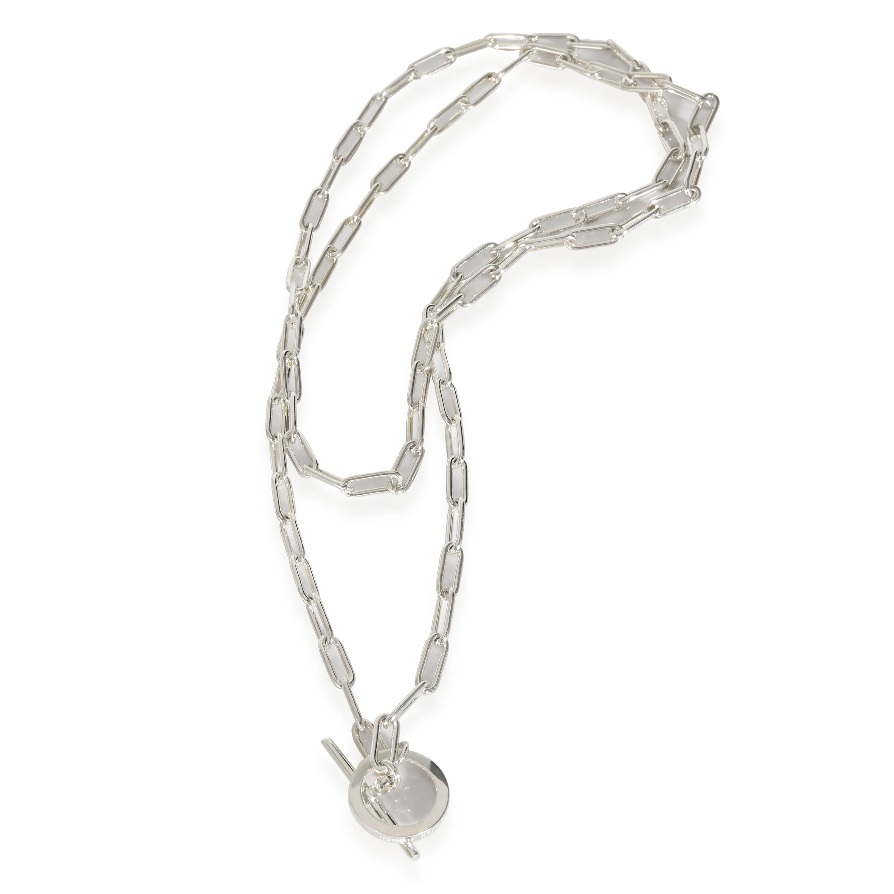 Sterling Silver Chaine Dancre Toggle Link Necklace - Image 3