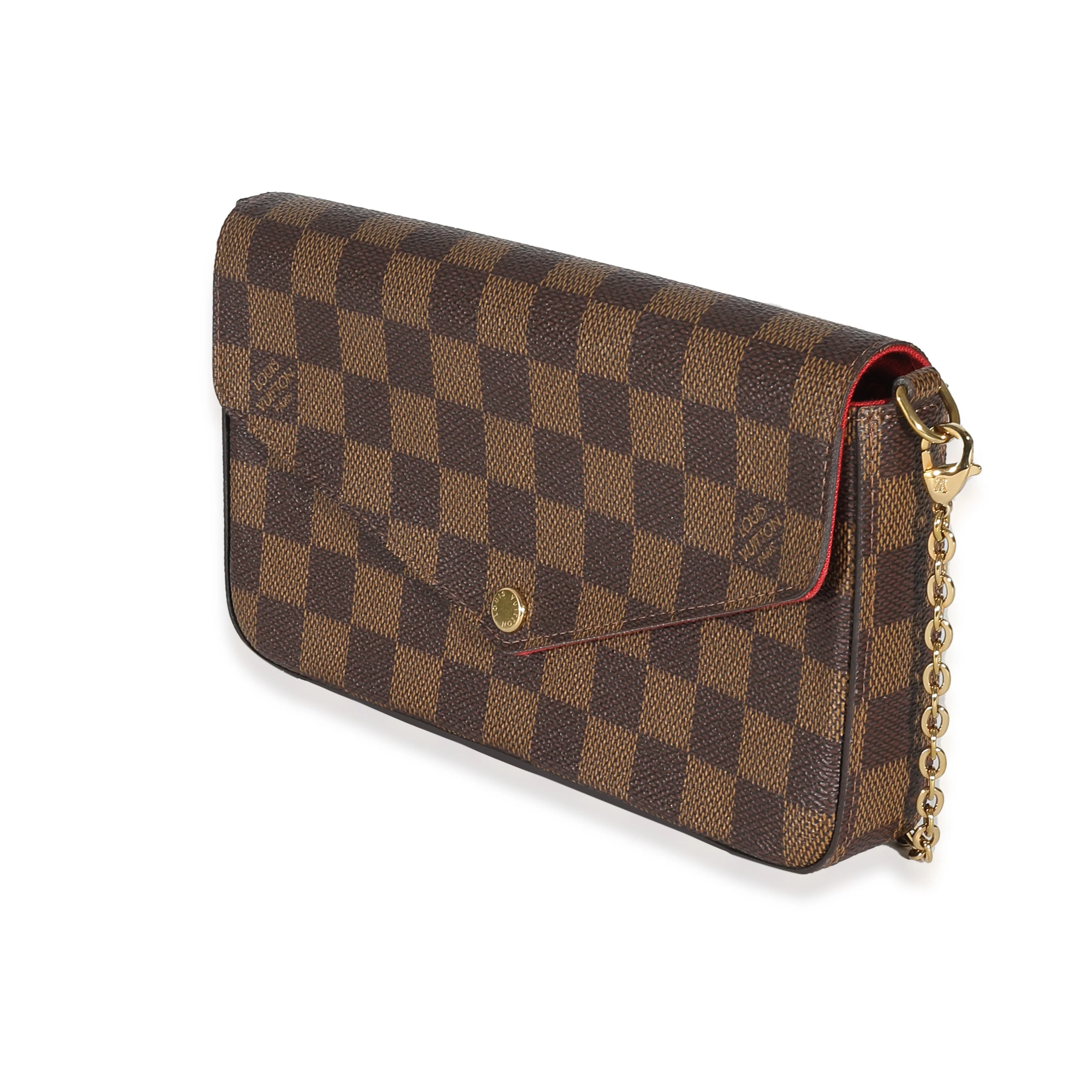 Louis Vuitton Cerise Damier Ebene Canvas Félicie Pochette - Image 2