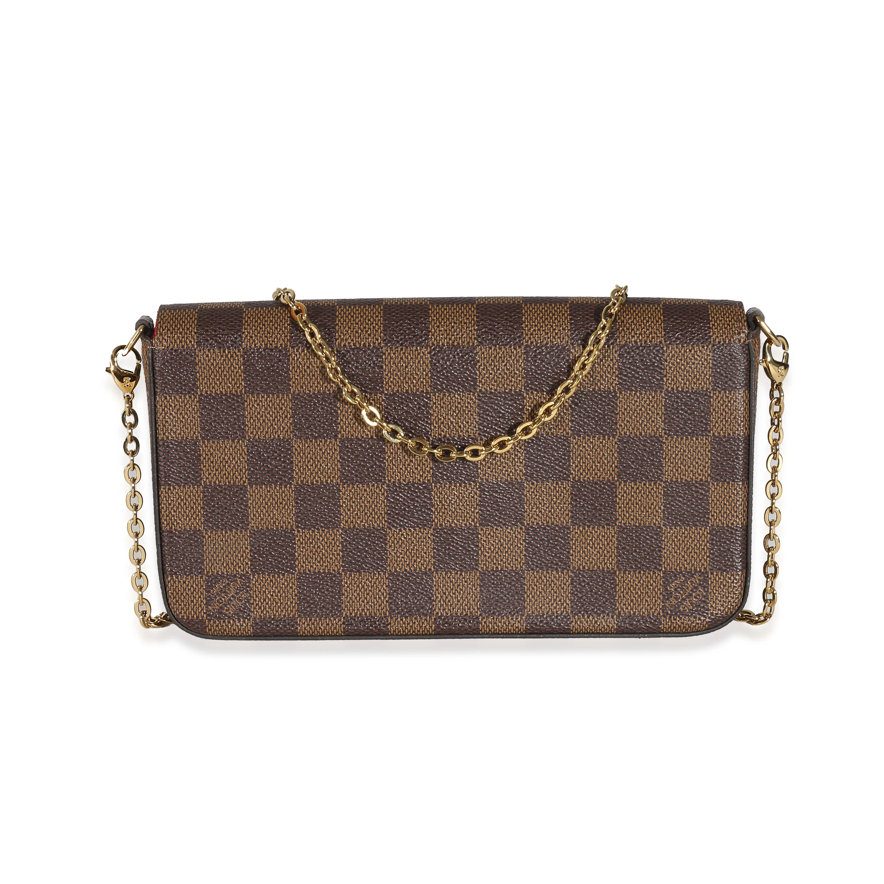 Louis Vuitton Cerise Damier Ebene Canvas Félicie Pochette - Image 3