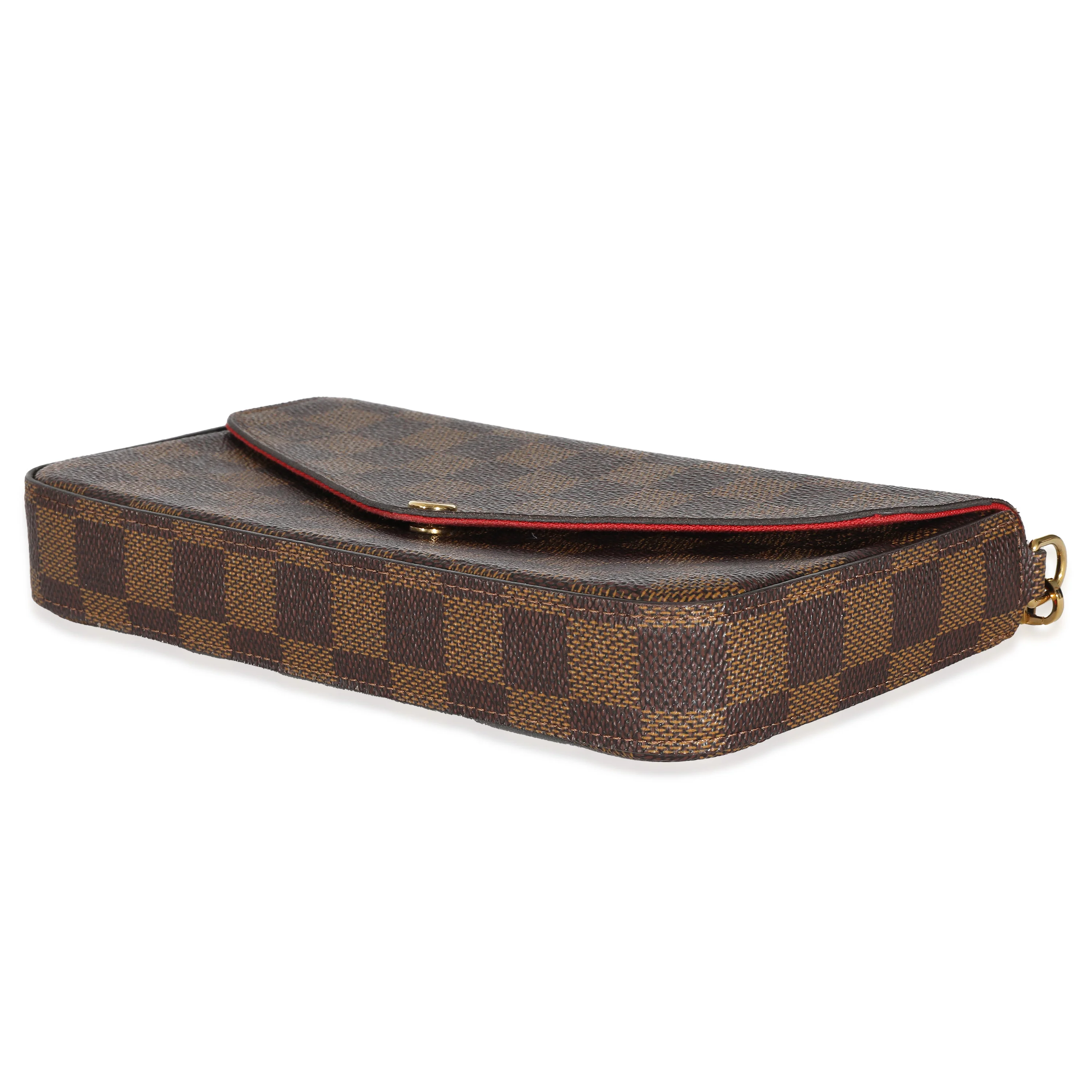 Louis Vuitton Cerise Damier Ebene Canvas Félicie Pochette - Image 7
