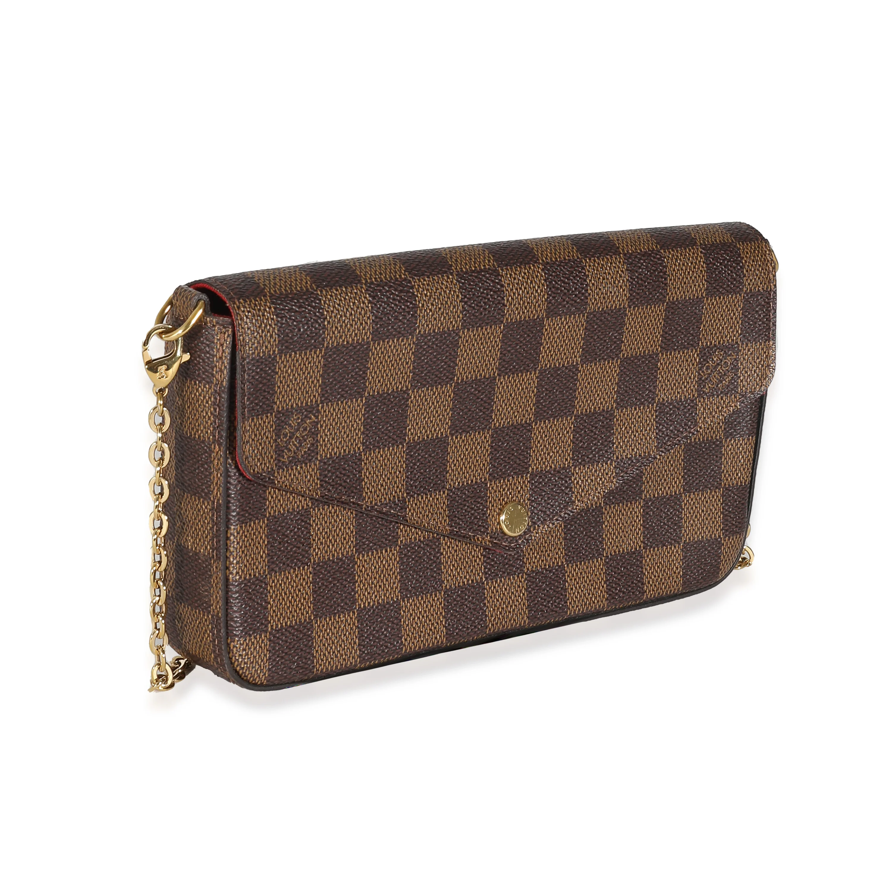 Louis Vuitton Cerise Damier Ebene Canvas Félicie Pochette - Image 8
