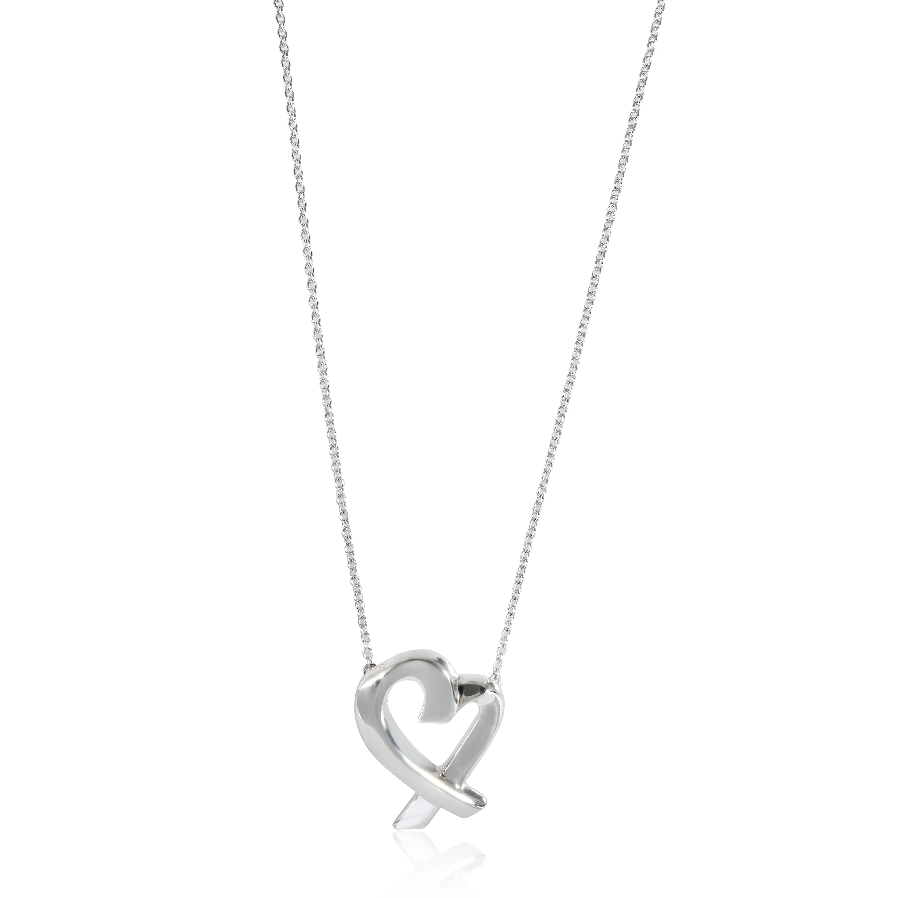 Paloma Picasso Loving Heart Pendant in Sterling Silver
