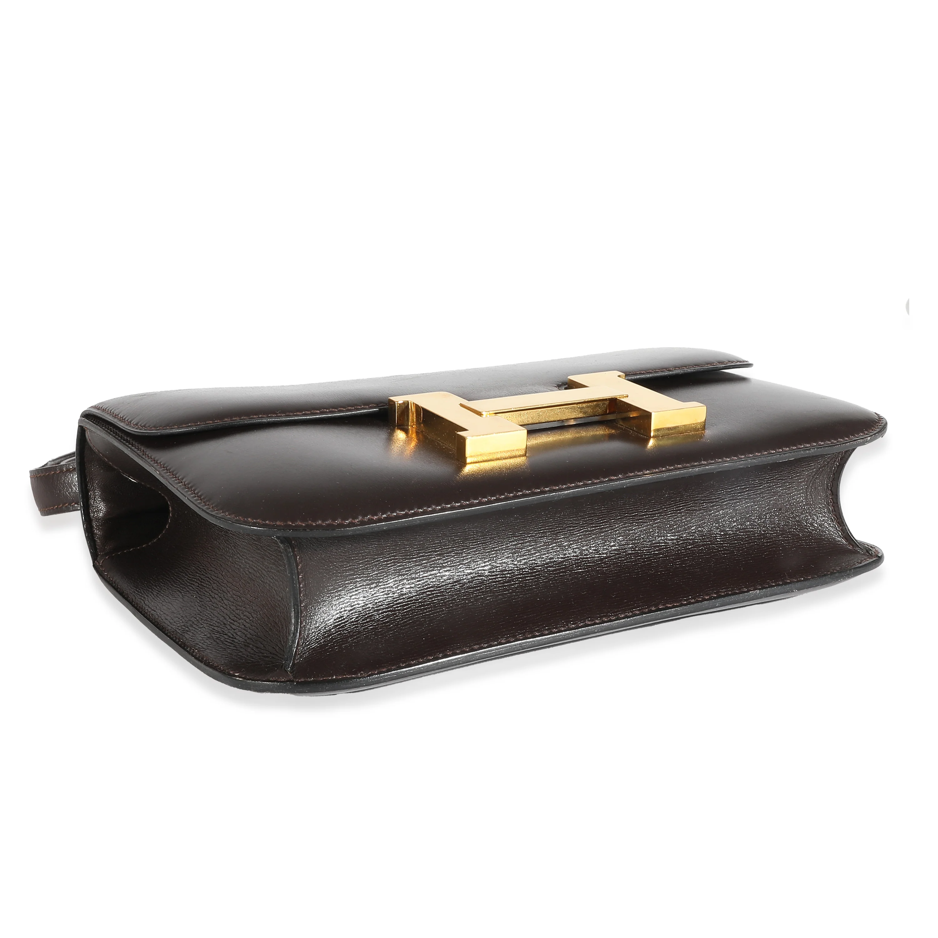 Hermès Vintage Chocolate Box Constance 23 GHW - Image 6