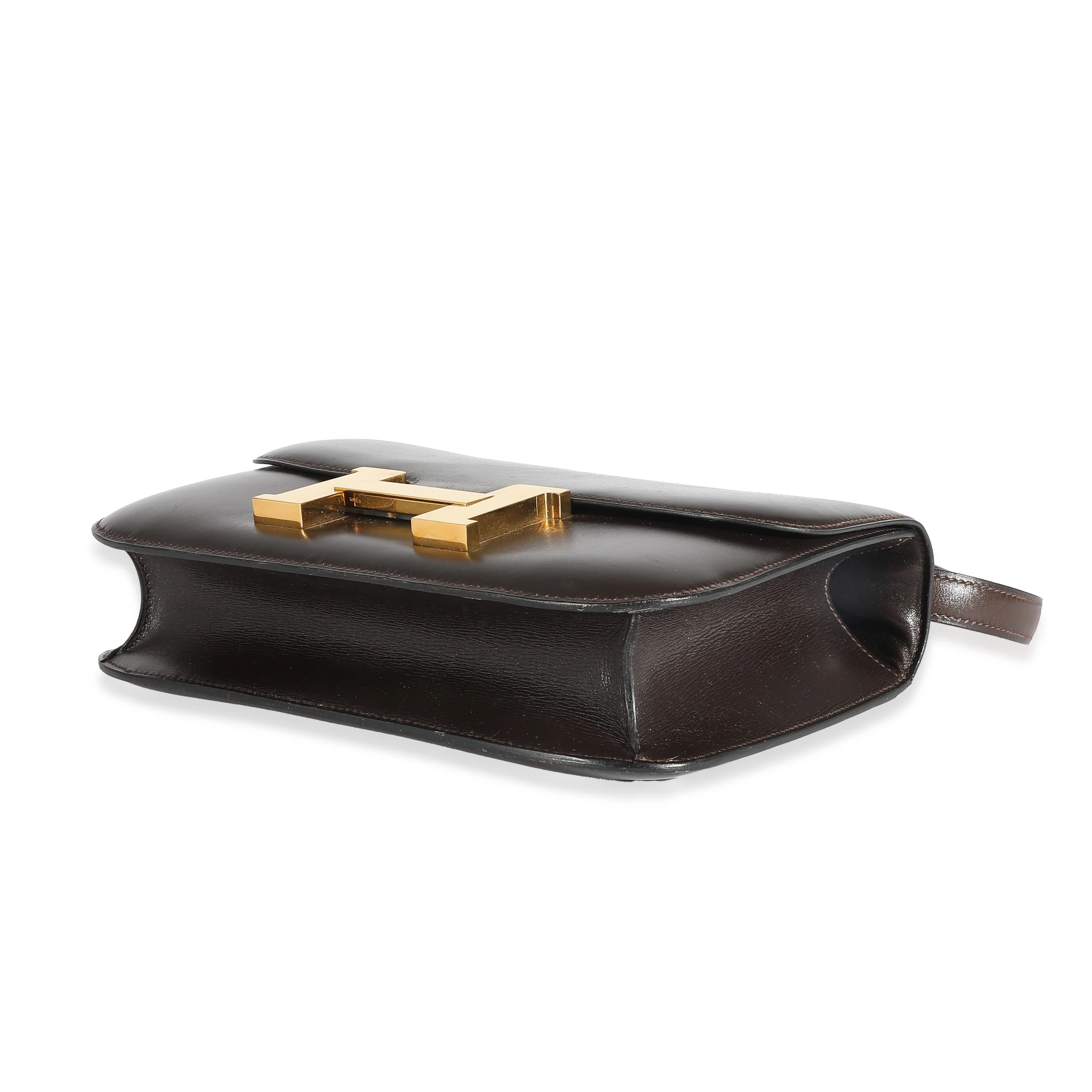 Hermès Vintage Chocolate Box Constance 23 GHW - Image 7