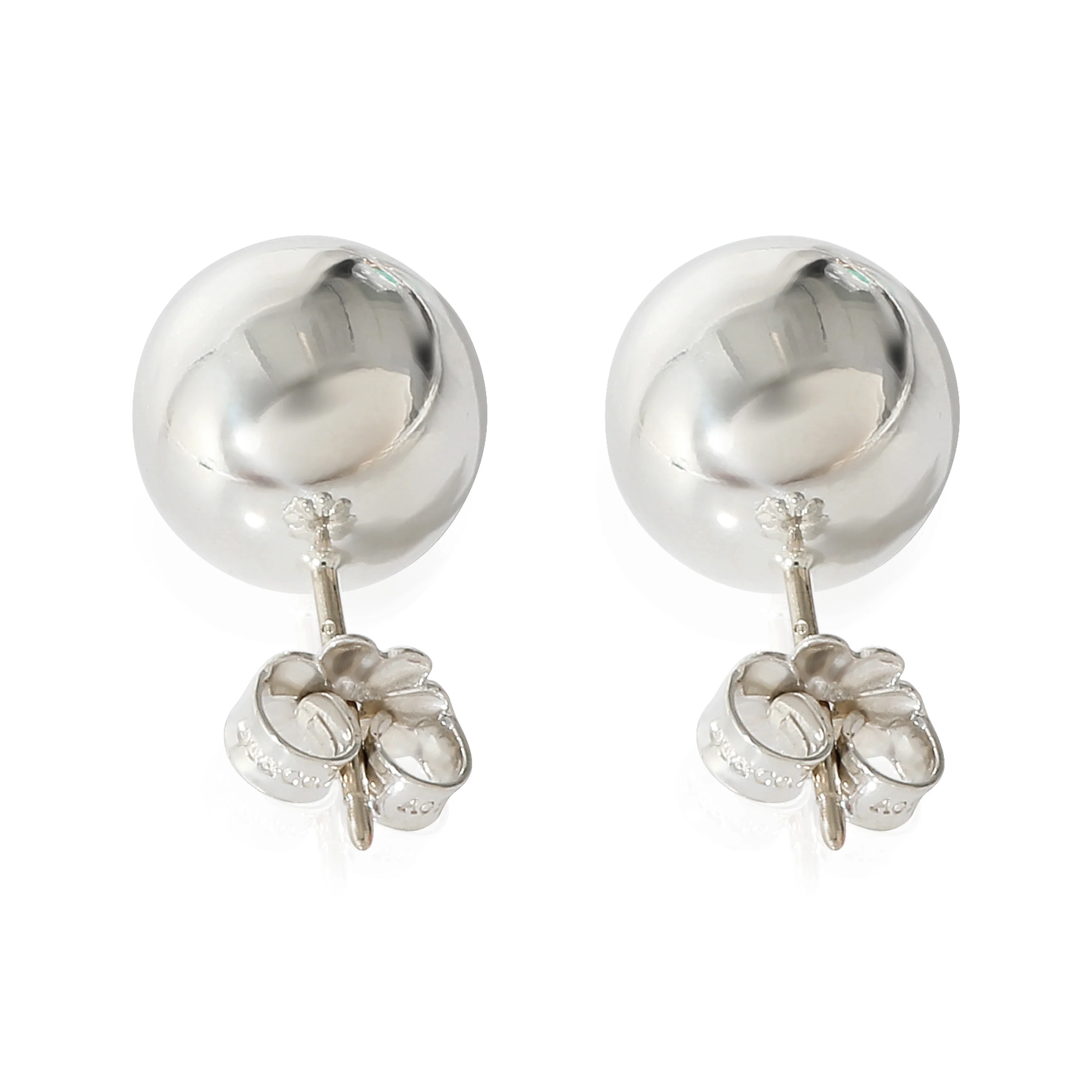 Tiffany & Co. HardWear 10 mm Ball Stud Earrings in Sterling Silver - Image 3