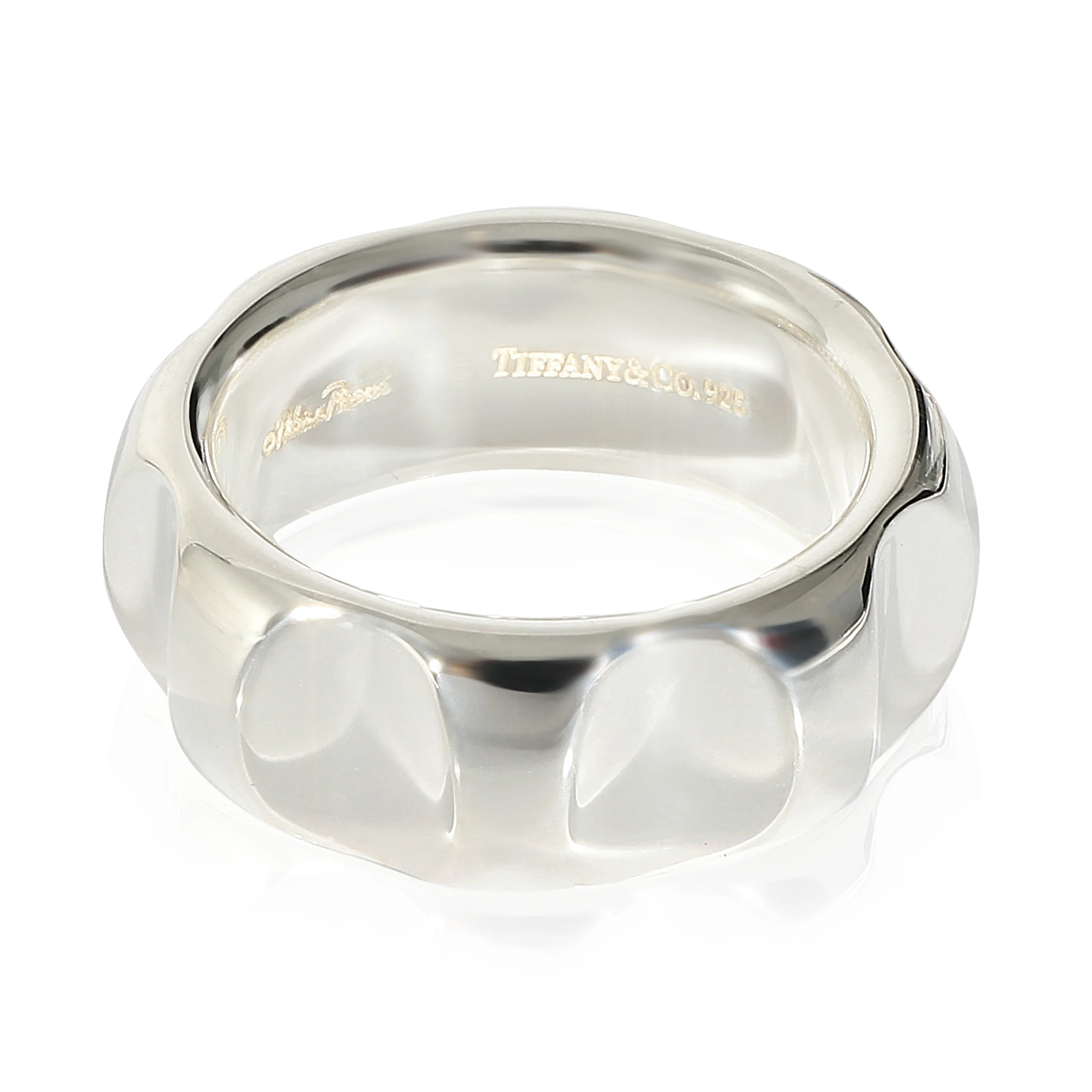 Tiffany & Co. Palomas Groove Wide Ring in Sterling Silver