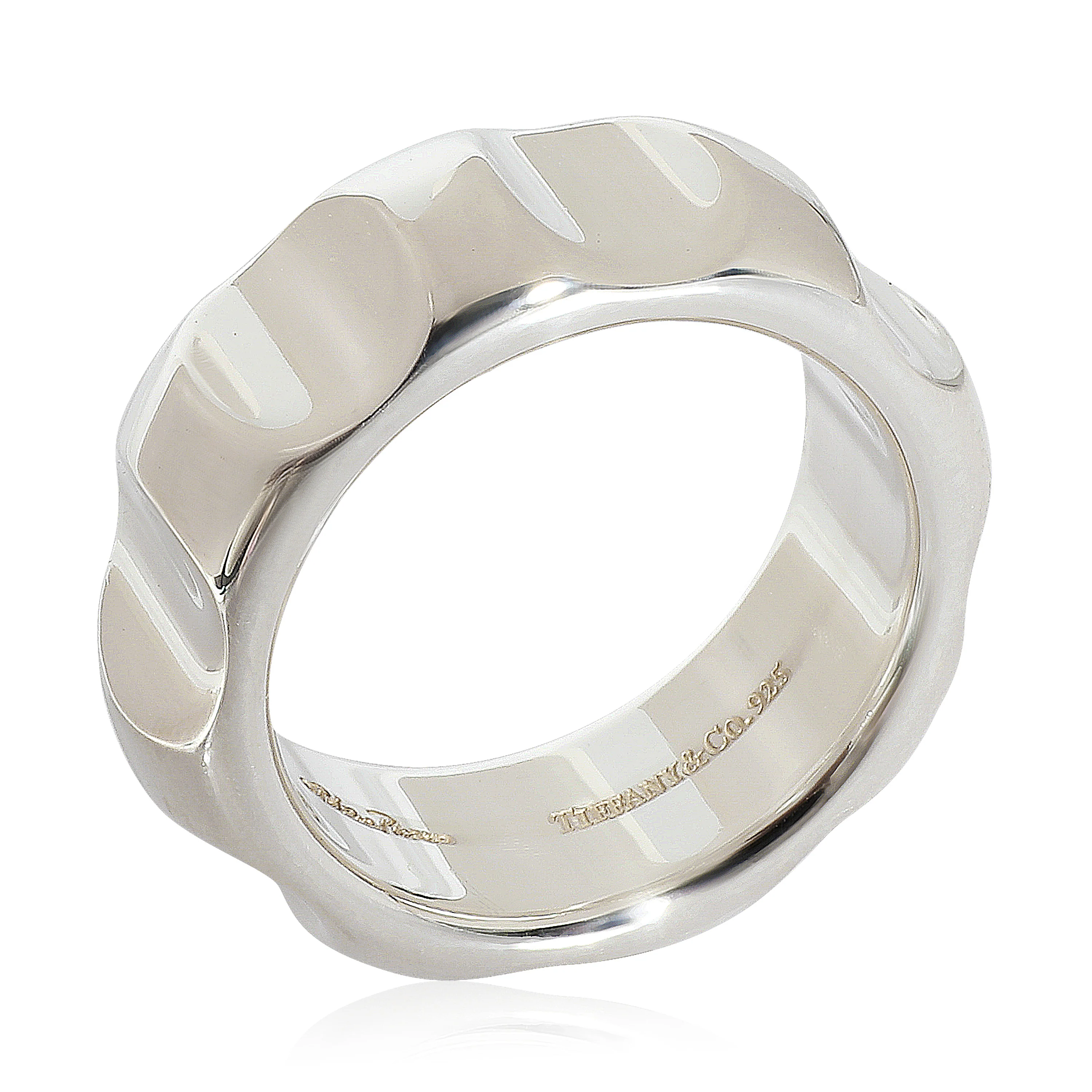 Tiffany & Co. Palomas Groove Wide Ring in Sterling Silver - Image 3
