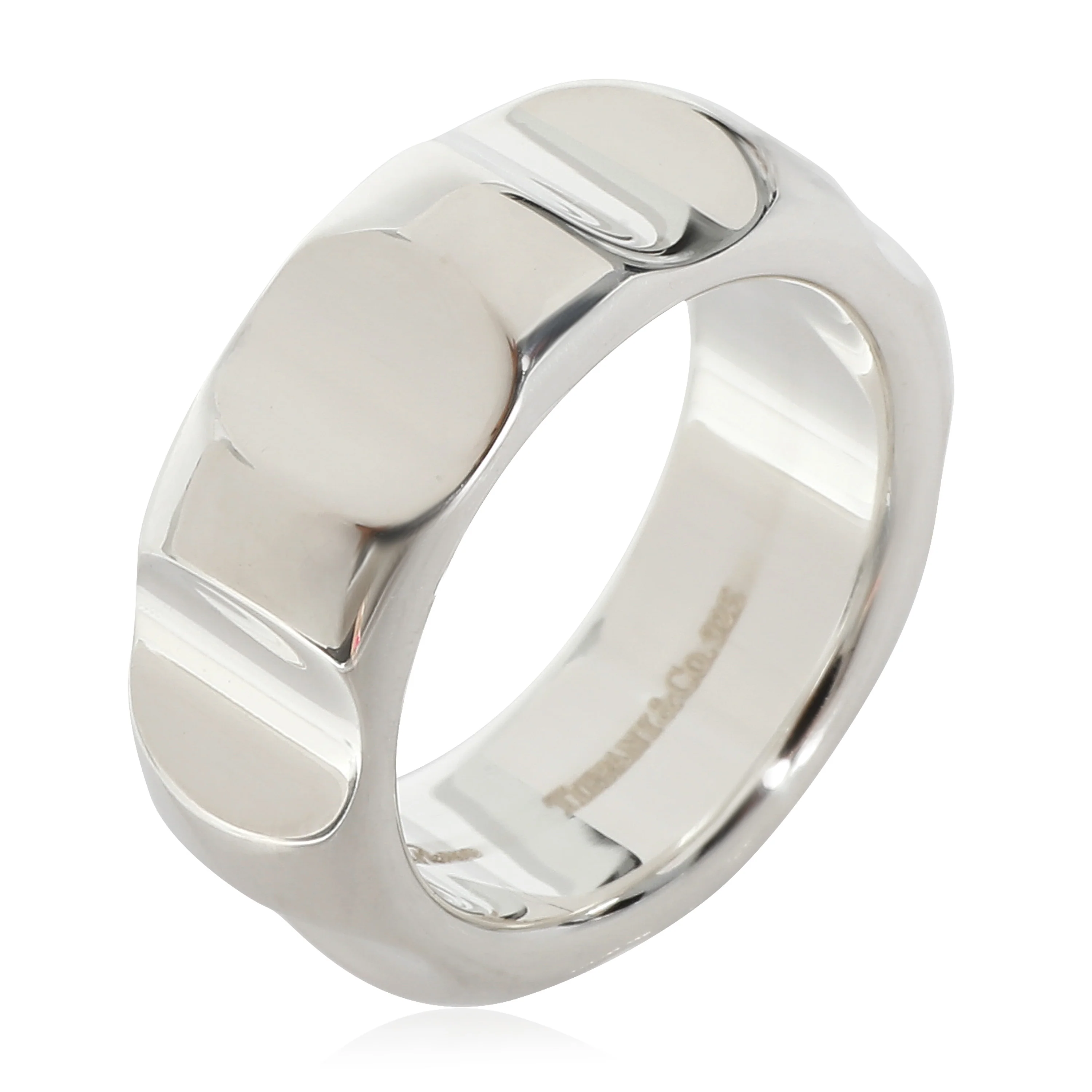 Tiffany & Co. Palomas Groove Wide Ring in Sterling Silver - Image 4