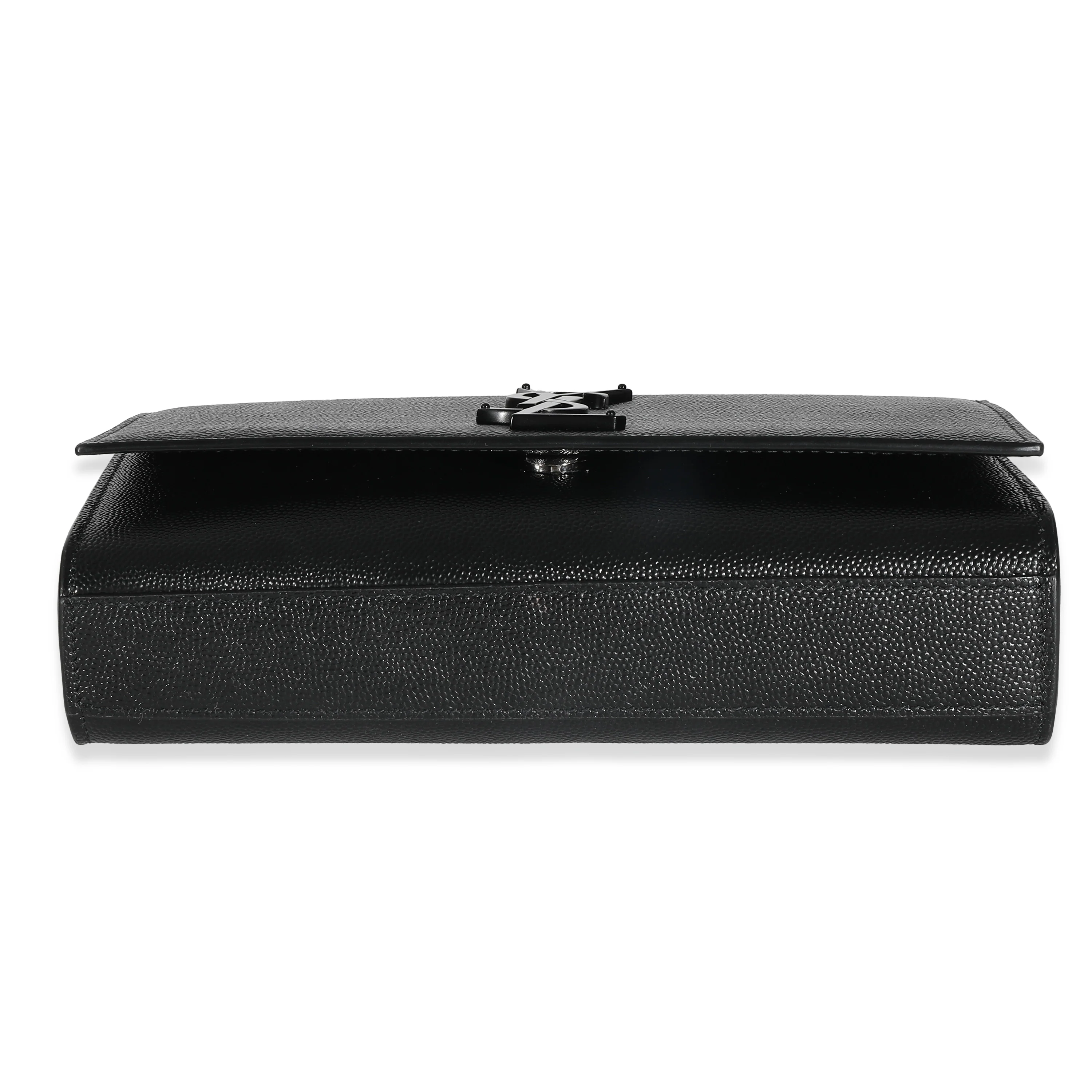 Saint Laurent Black Grain De Poudre Small Kate Bag - Image 3