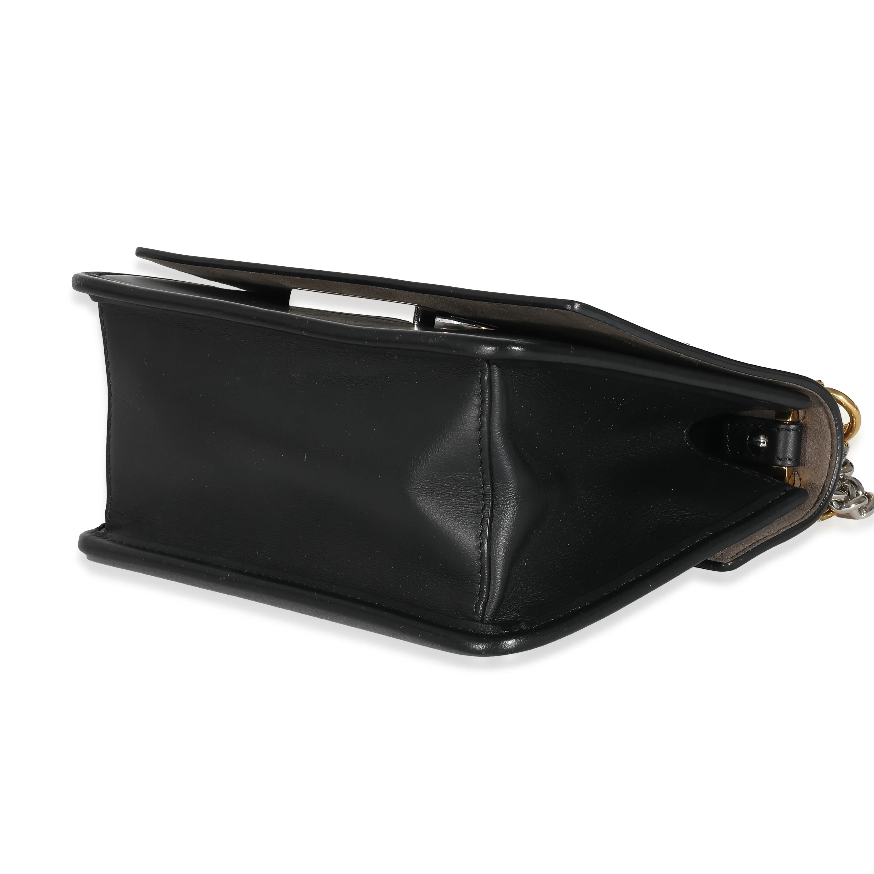 Fendi Black Vitello Century Opaco F is Fendi Kan I Bag - Image 6