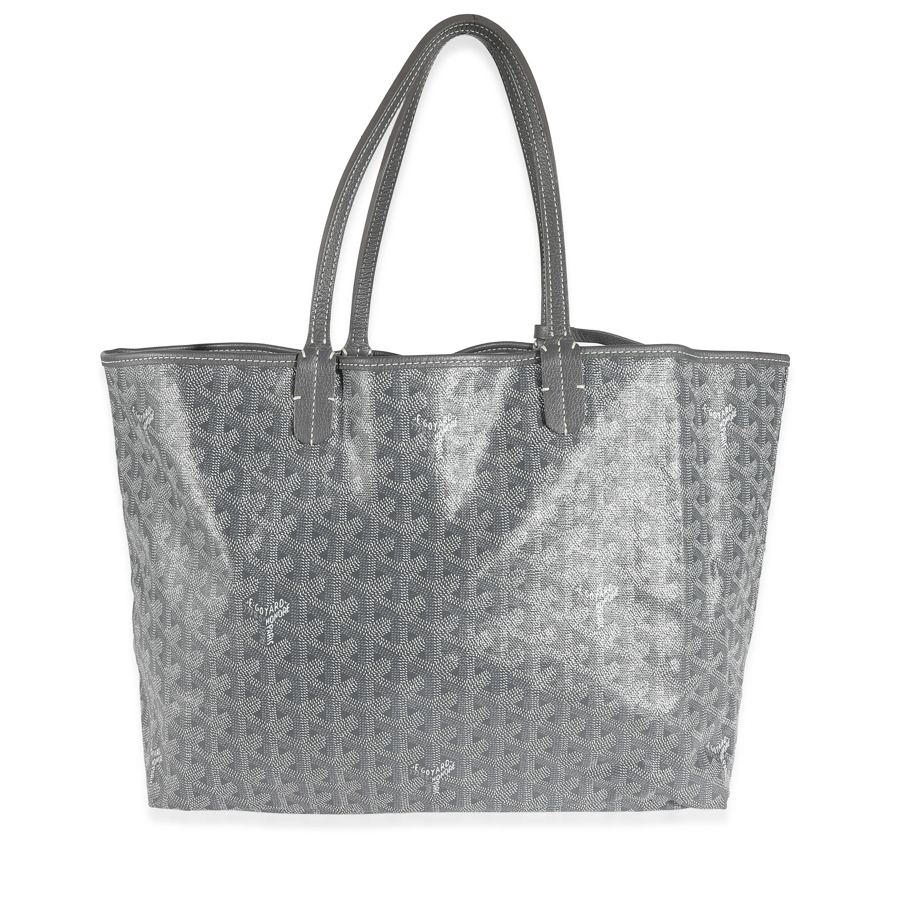 Goyard Grey Goyardine Canvas Saint Louis PM - Image 3