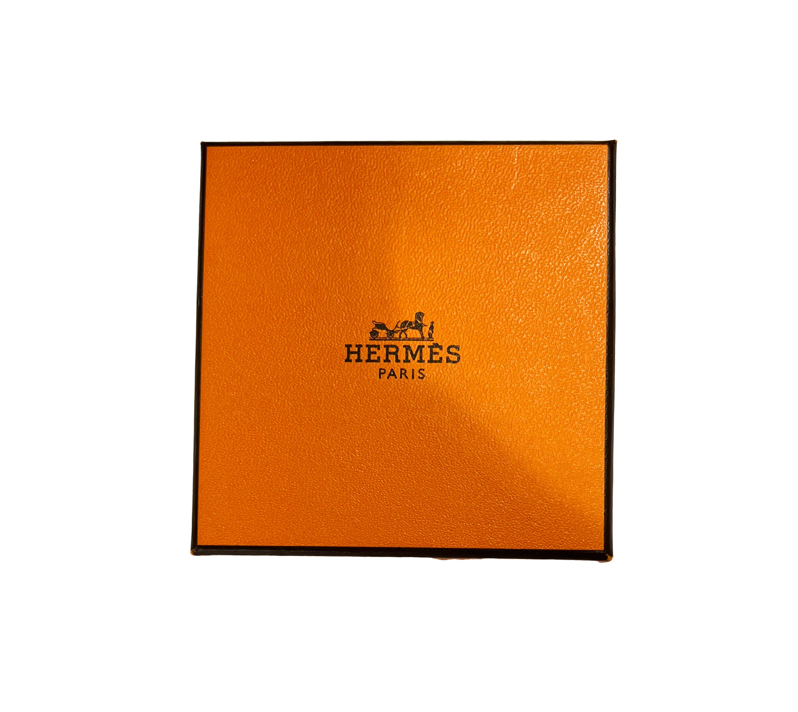 Hermès Gold Plated Wide Lizard Kawaii 12 Bracelet (62MM) - Image 5