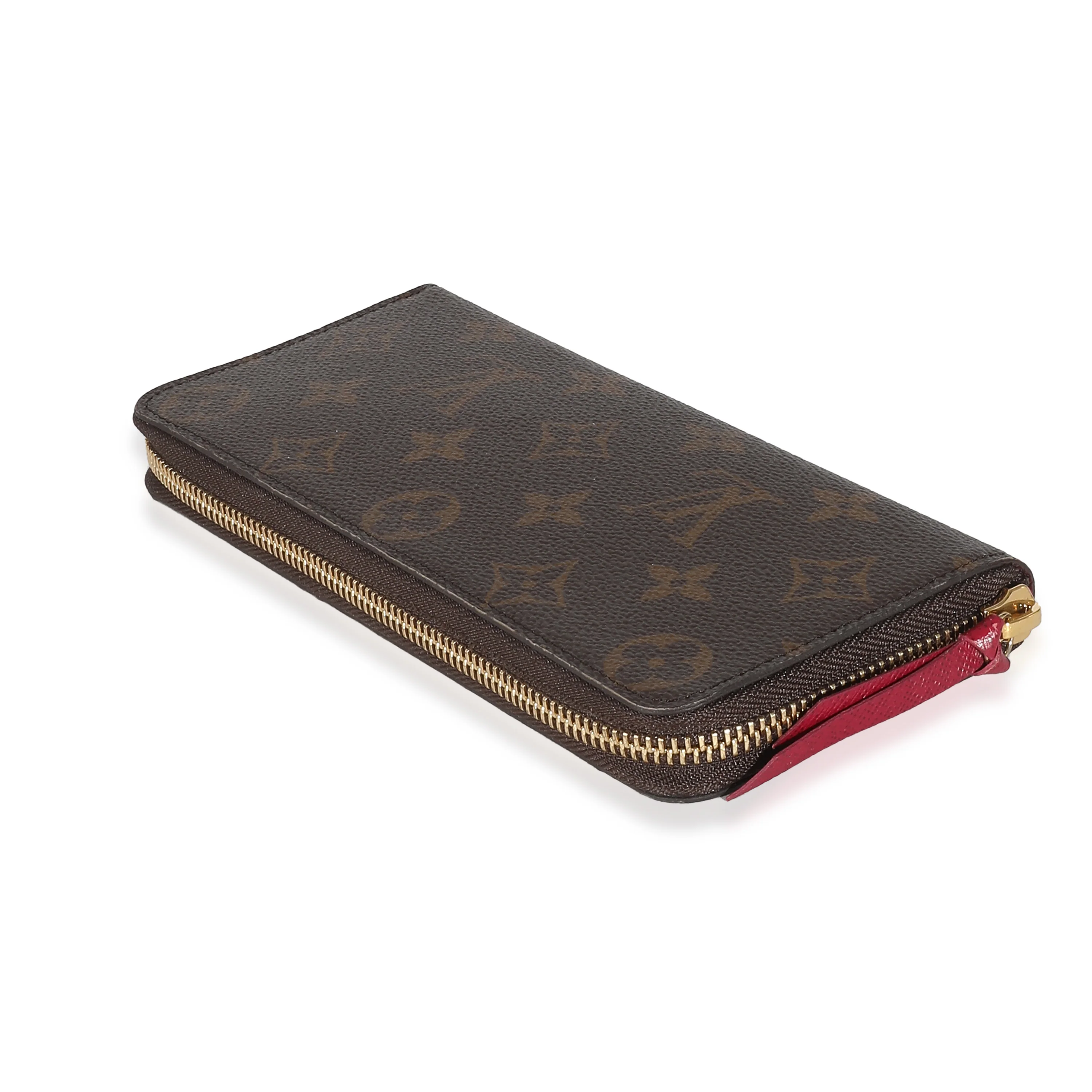 Louis Vuitton Fuchsia Monogram Canvas Clemence Wallet - Image 6