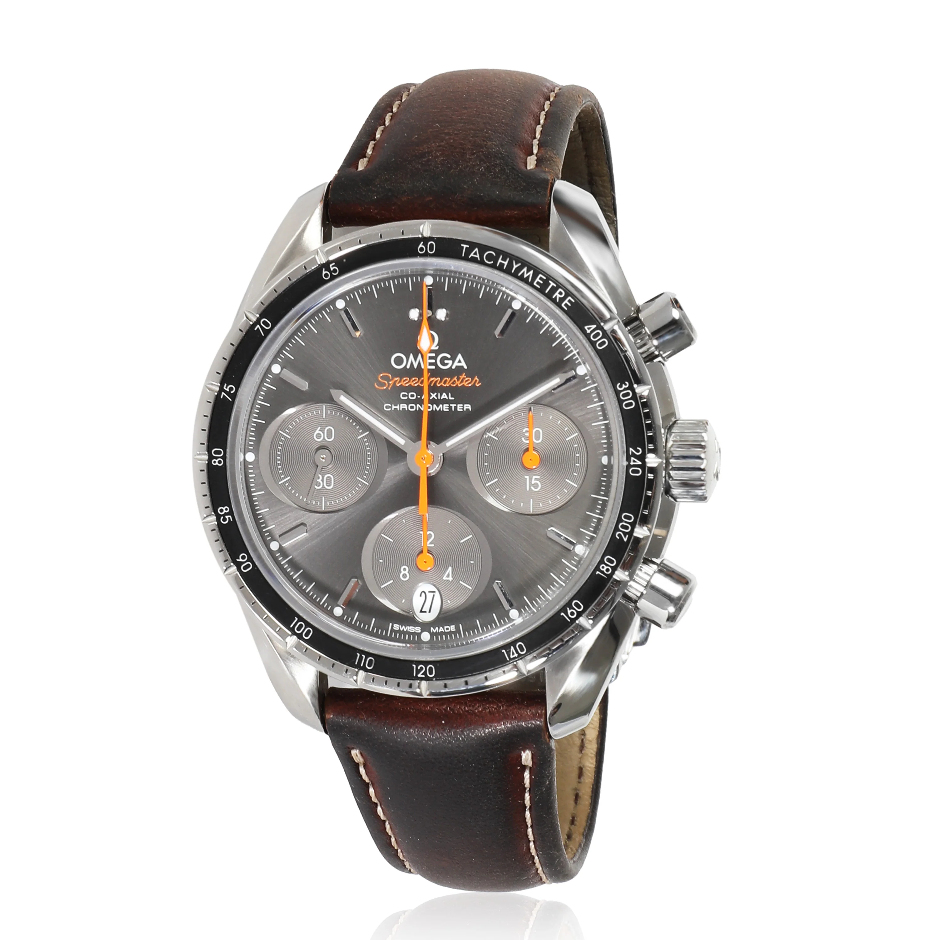 Speedmaster 38 324.32.38.50.06.001 Unisex Watch in Stainless Steel