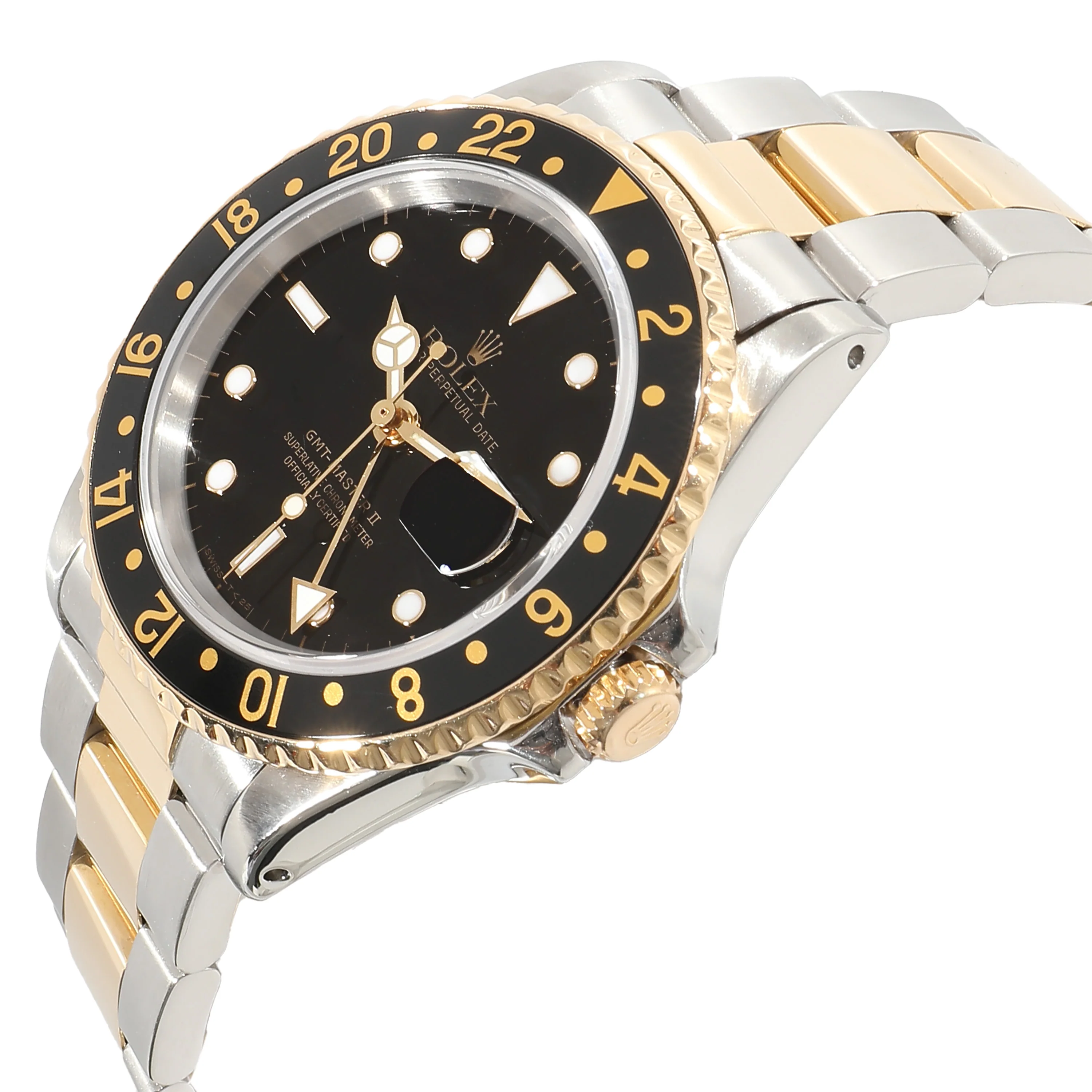 Rolex GMT Master II 16713 Mens Watch in Stainless Steel/Yellow Gold - Image 3