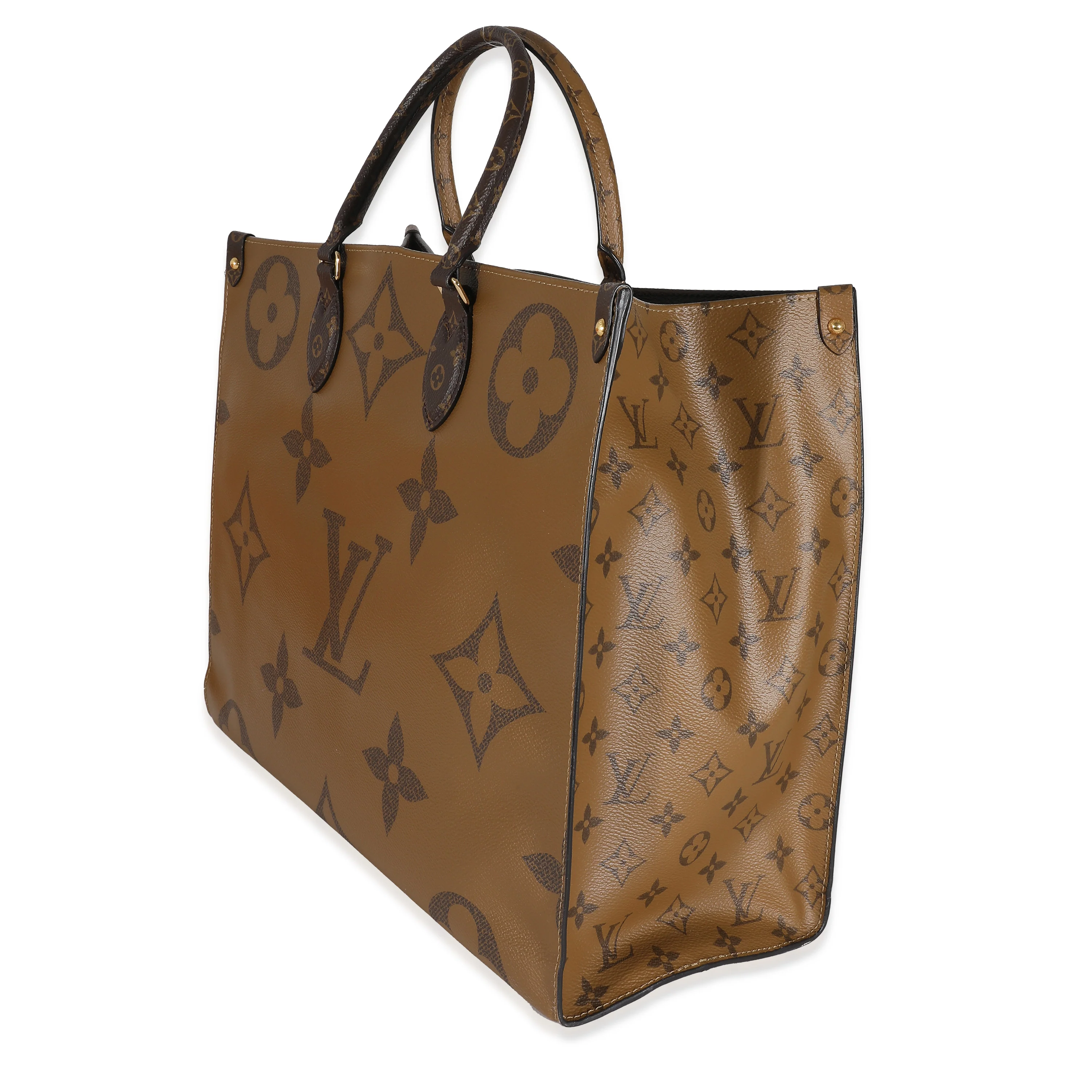 Giant Reverse Monogram Canvas Onthego MM - Image 2