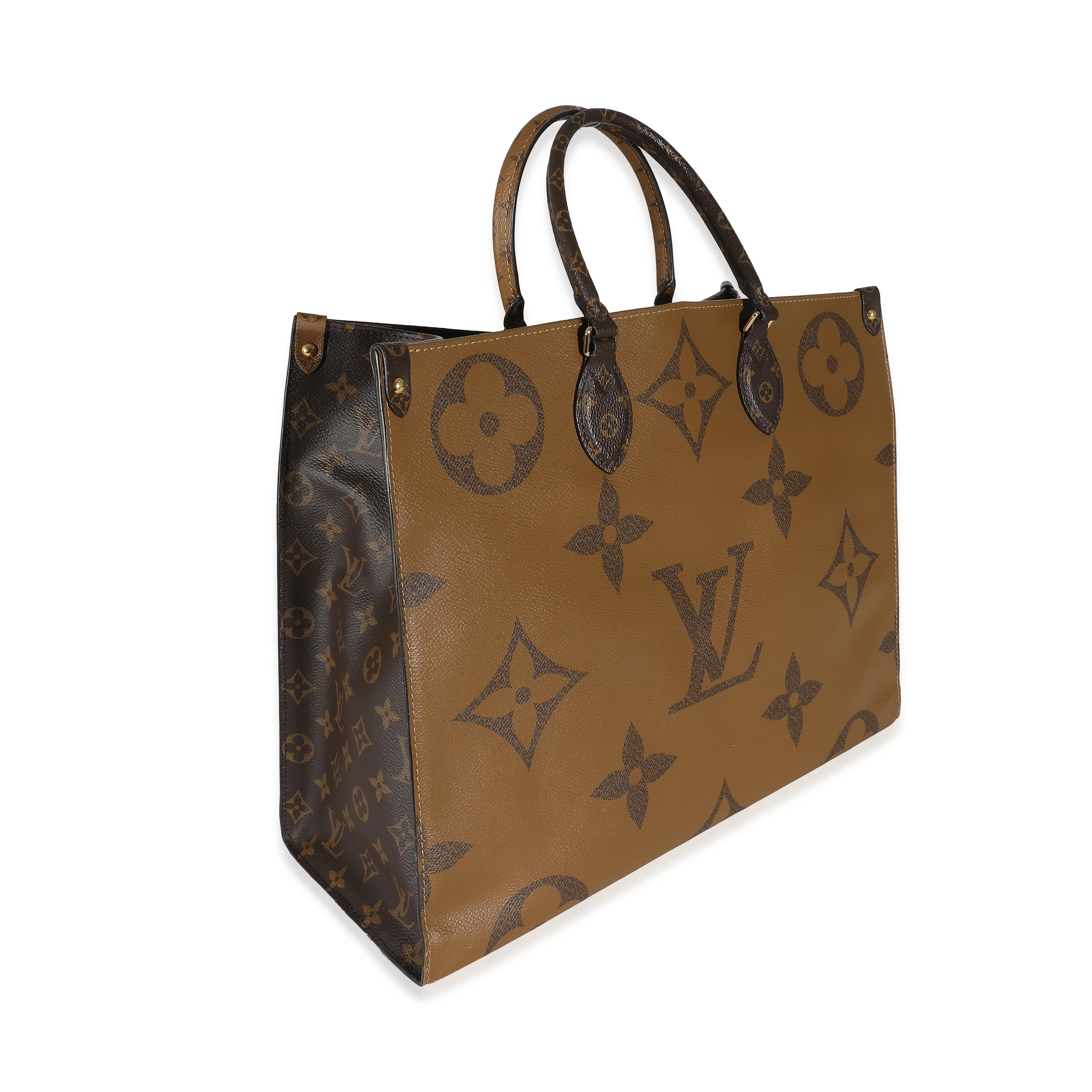 Giant Reverse Monogram Canvas Onthego MM - Image 3