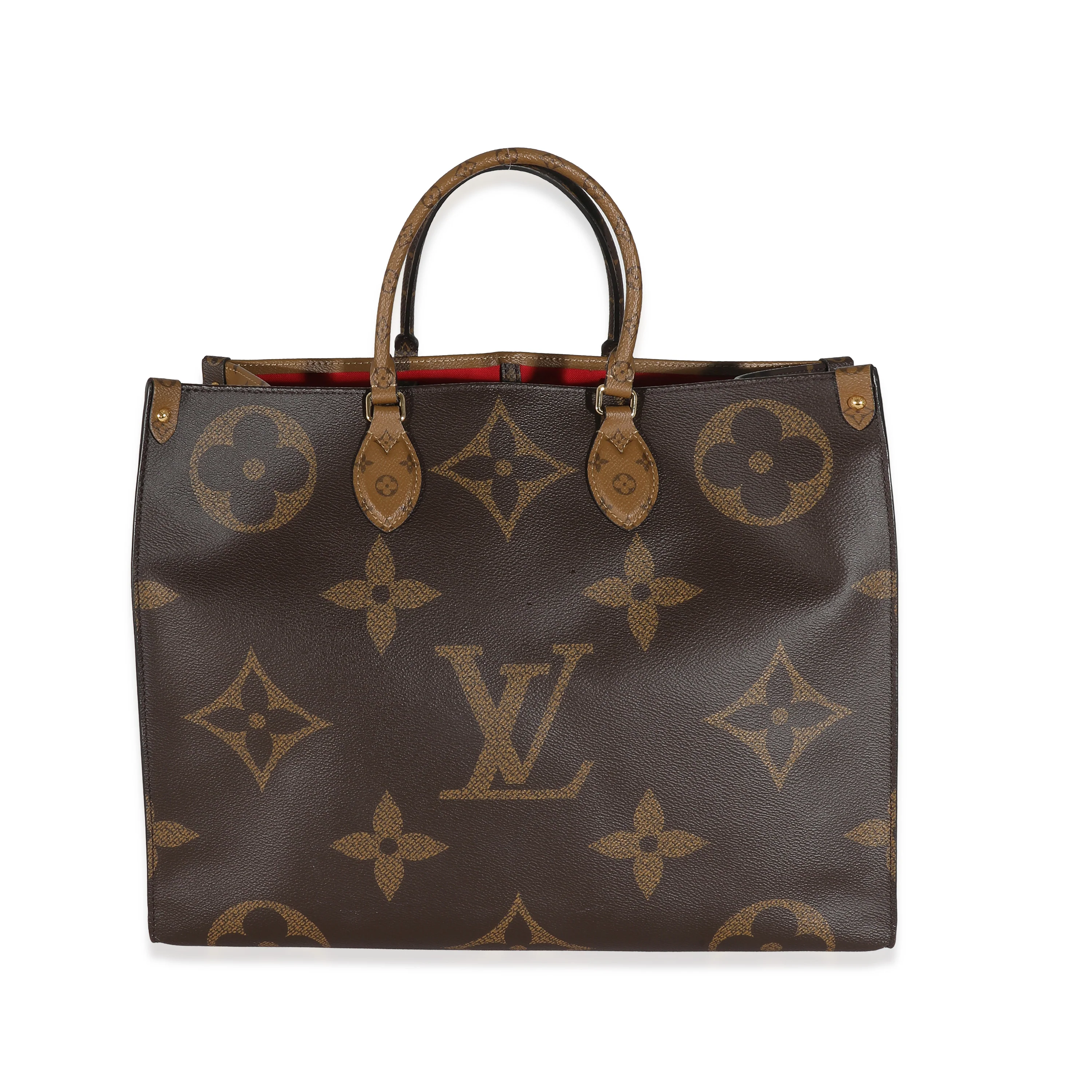 Giant Reverse Monogram Canvas Onthego MM - Image 5