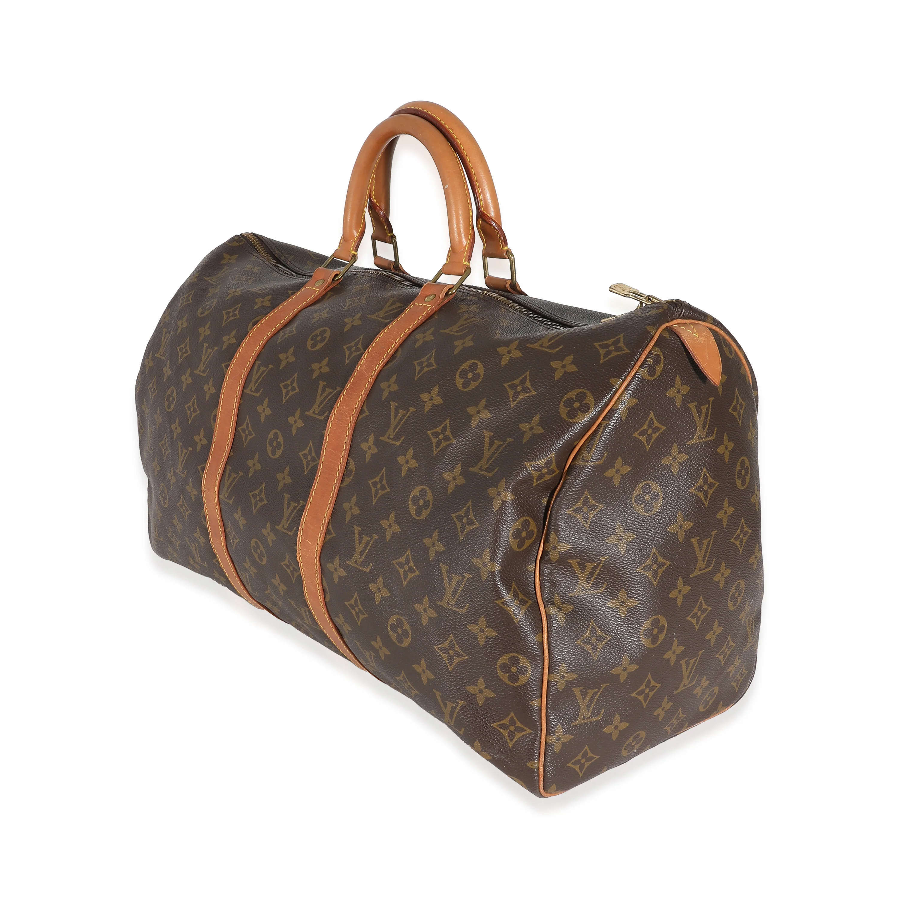 Louis Vuitton Vintage Monogram Canvas Keepall 50 - Image 2