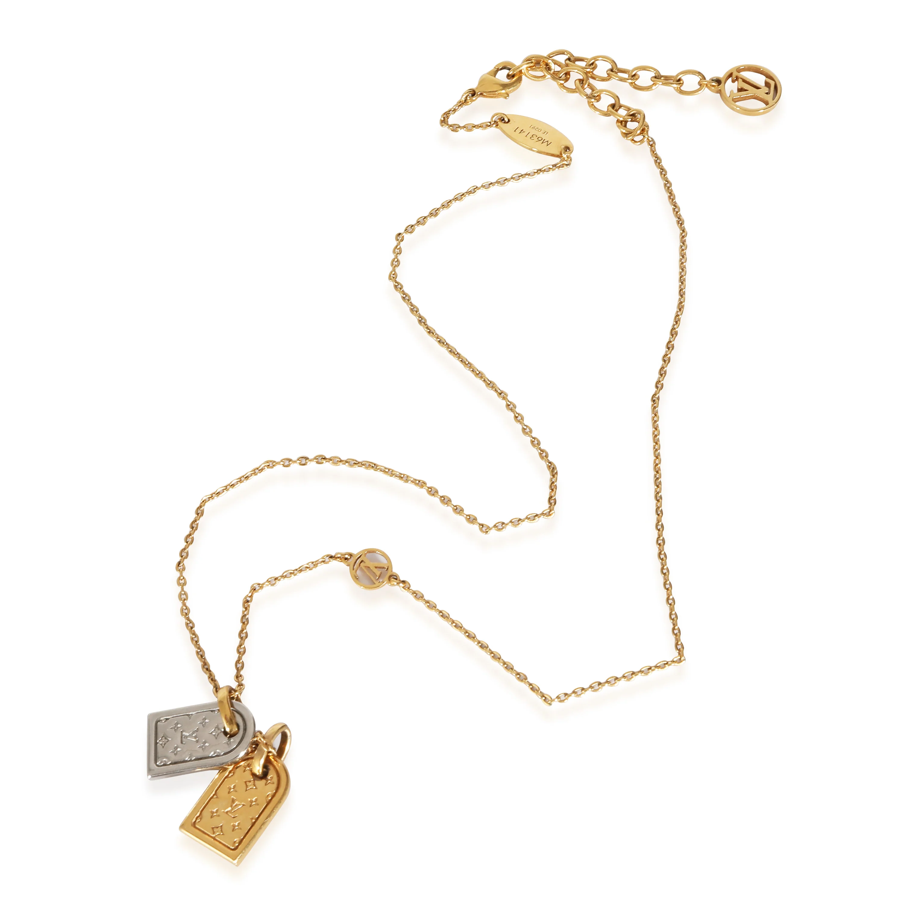 Louis Vuitton Nanogram Gold Plated Necklace - Image 2