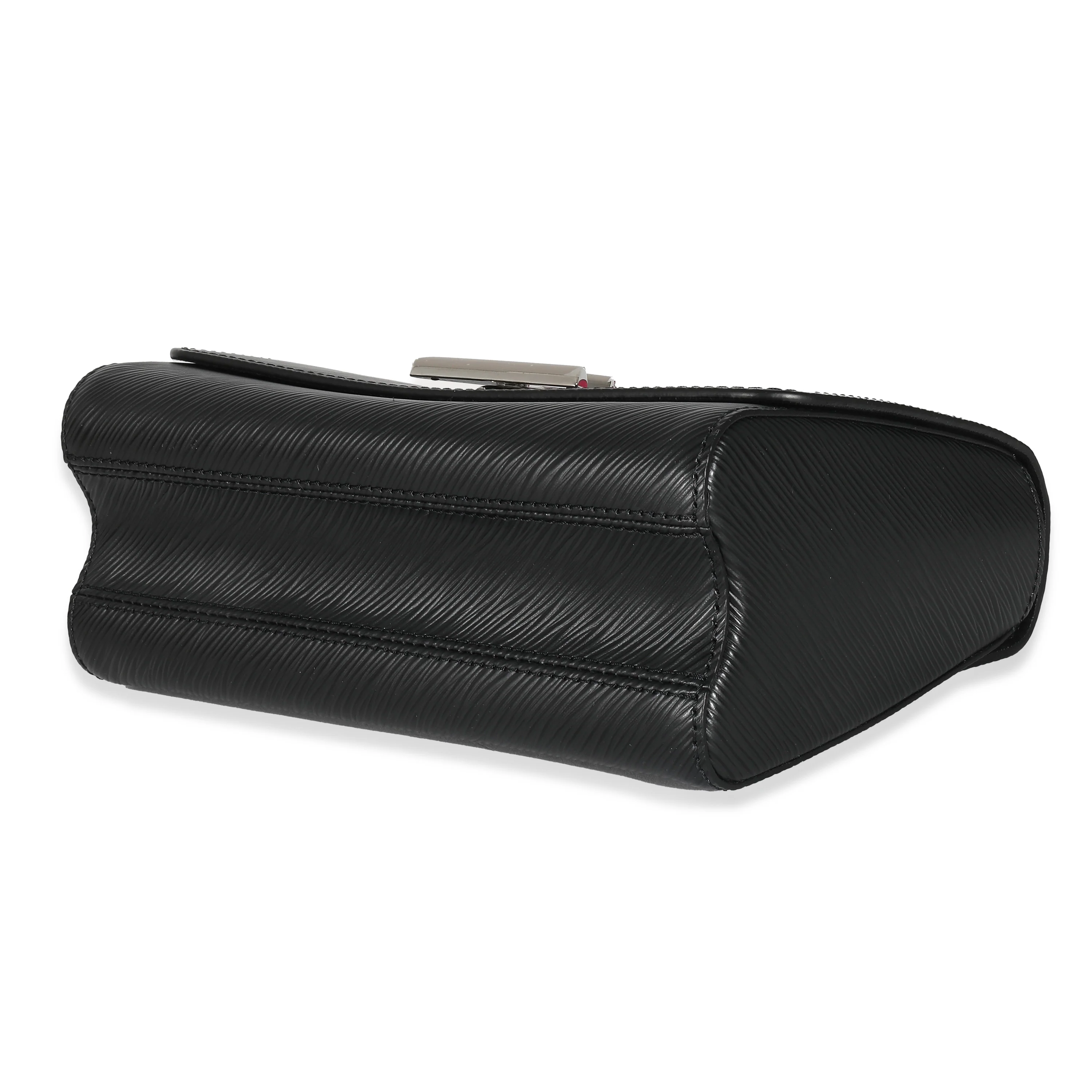 Louis Vuitton Black Epi Twist MM - Image 6