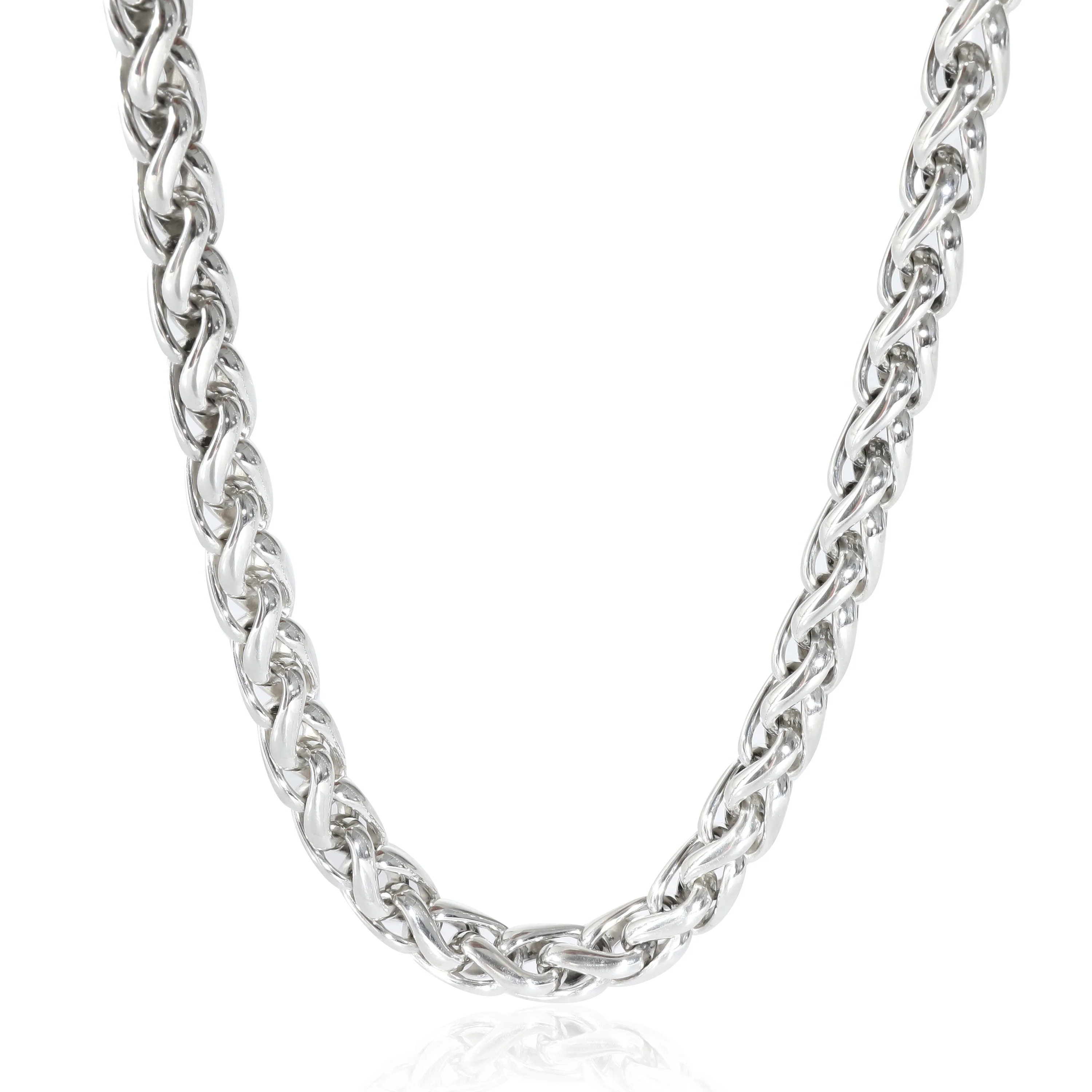 David Yurman Necklace in 18K Yellow Gold/Sterling Silver 0.68 CTW - Image 3