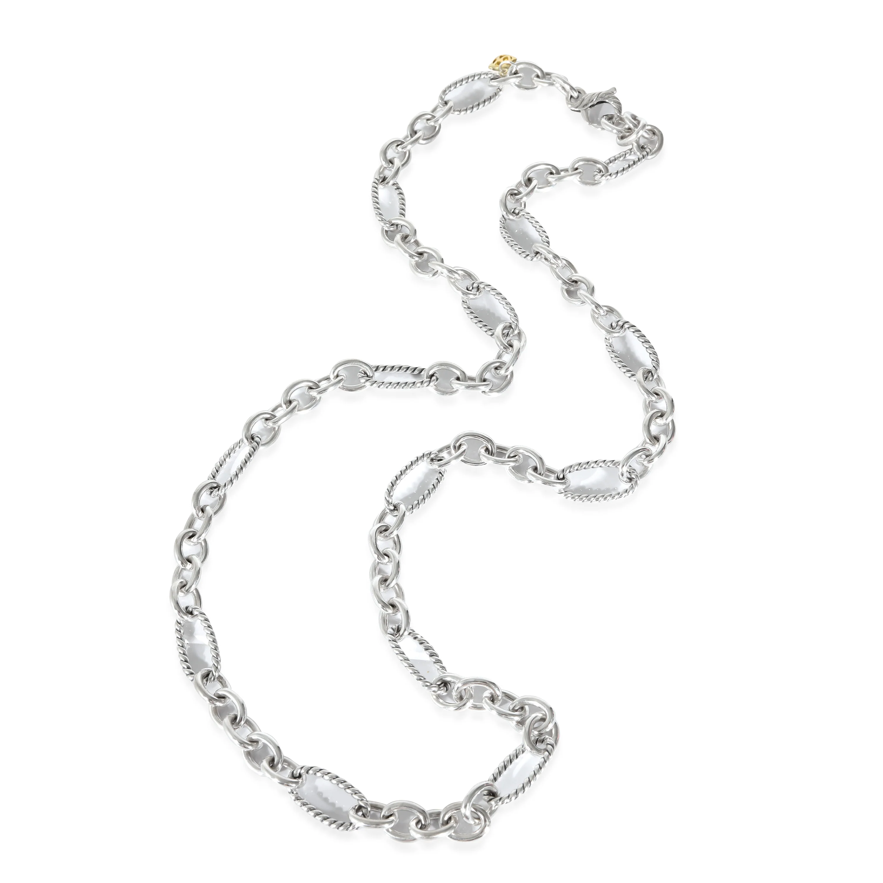 David Yurman Figaro Necklace in Sterling Silver - Image 2