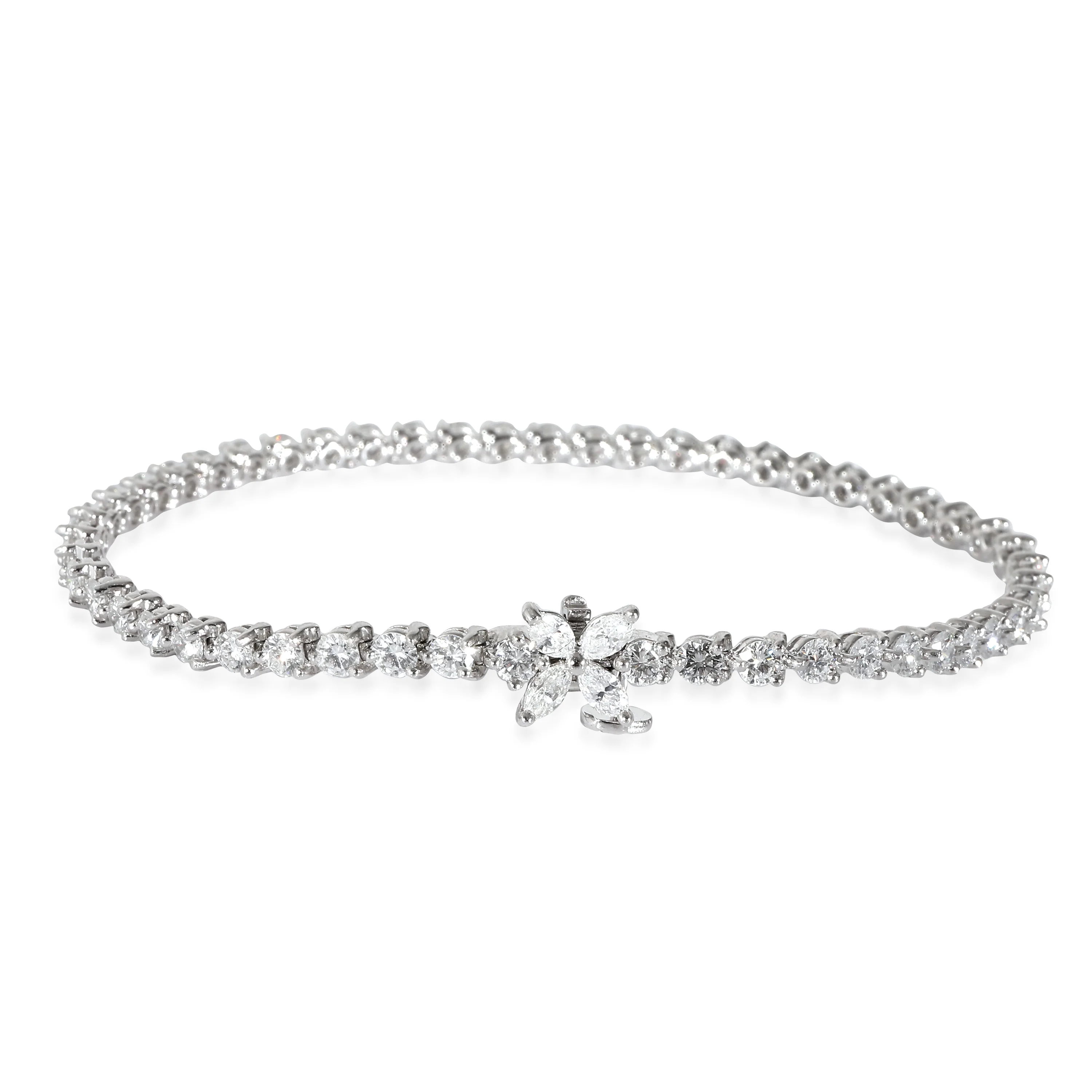 Tiffany & Co. Victoria Diamond Bracelet in Platinum 2.85 CTW