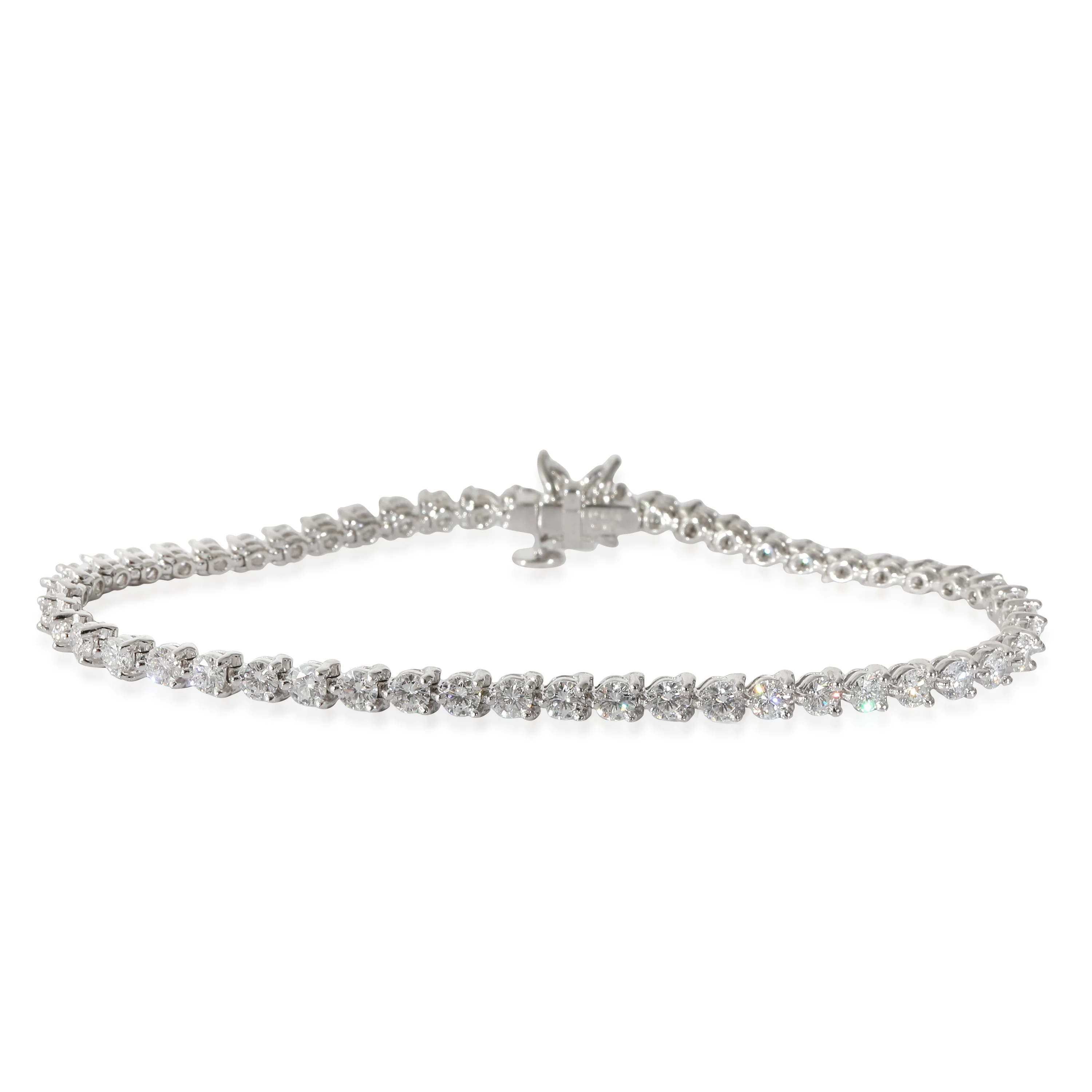 Tiffany & Co. Victoria Diamond Bracelet in Platinum 2.85 CTW - Image 3
