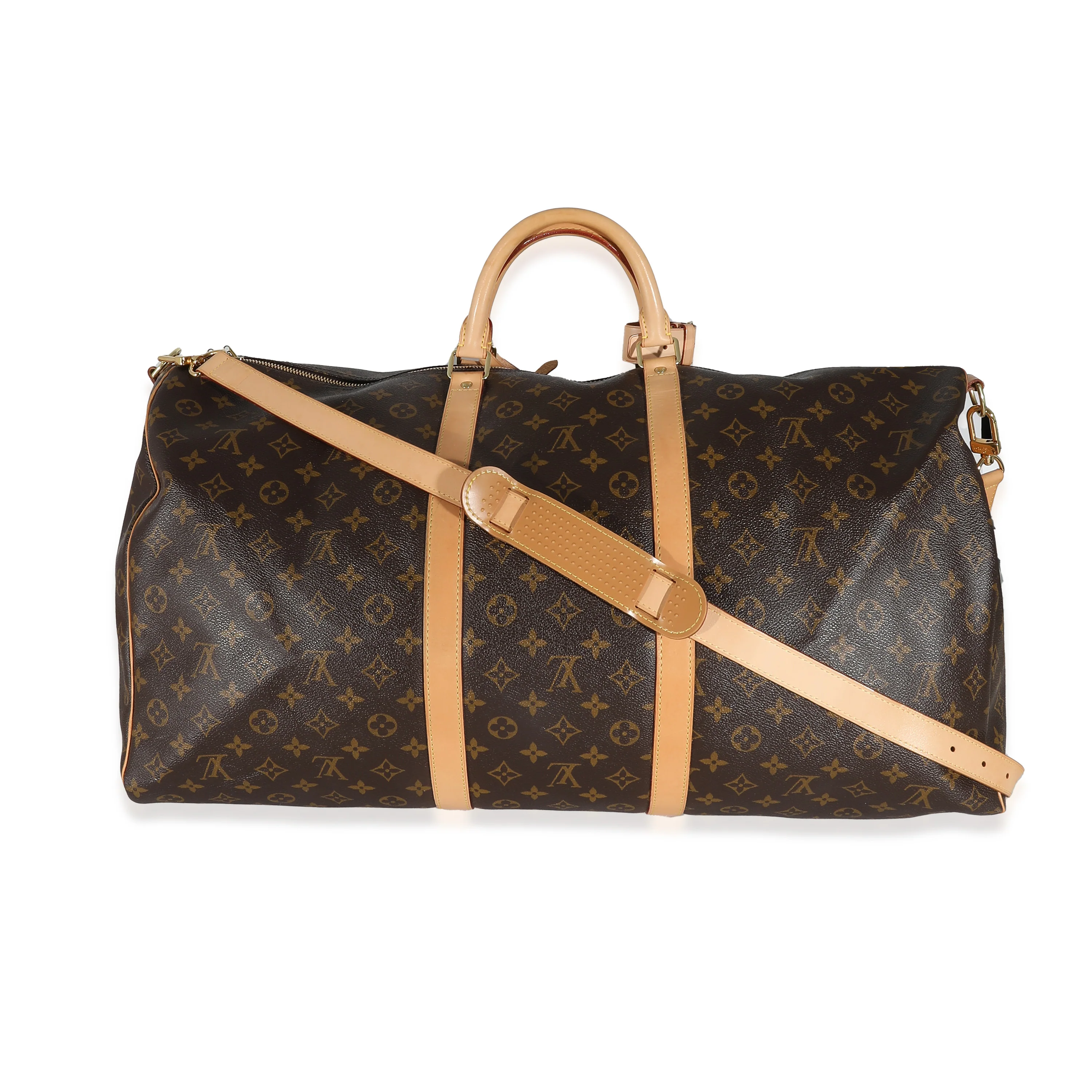 Louis Vuitton Monogram Canvas Keepall Bandoulière 60 - Image 6