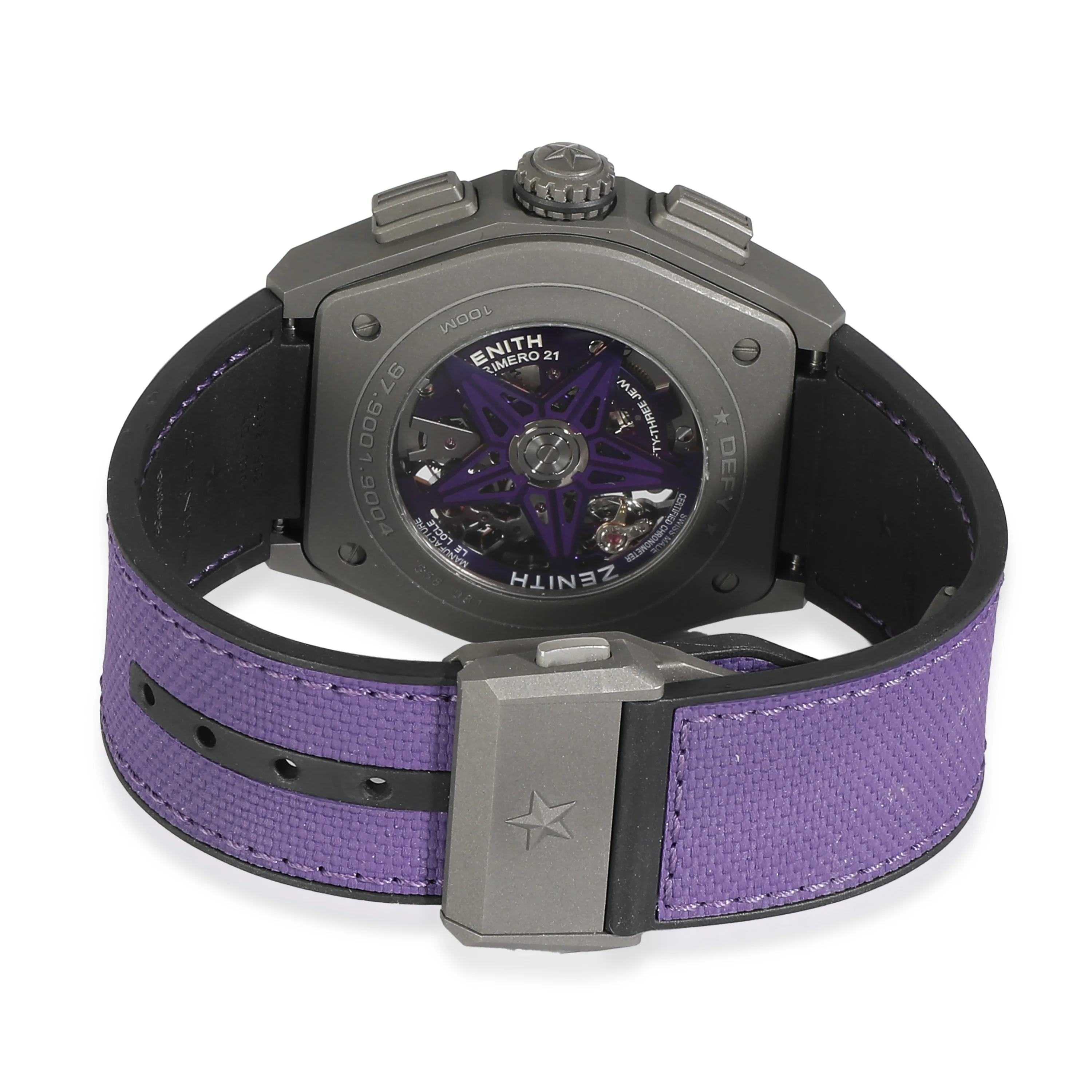 Defy El Primero 21 97.9001.9004/80.R922 Mens Watch in Titanium - Image 4
