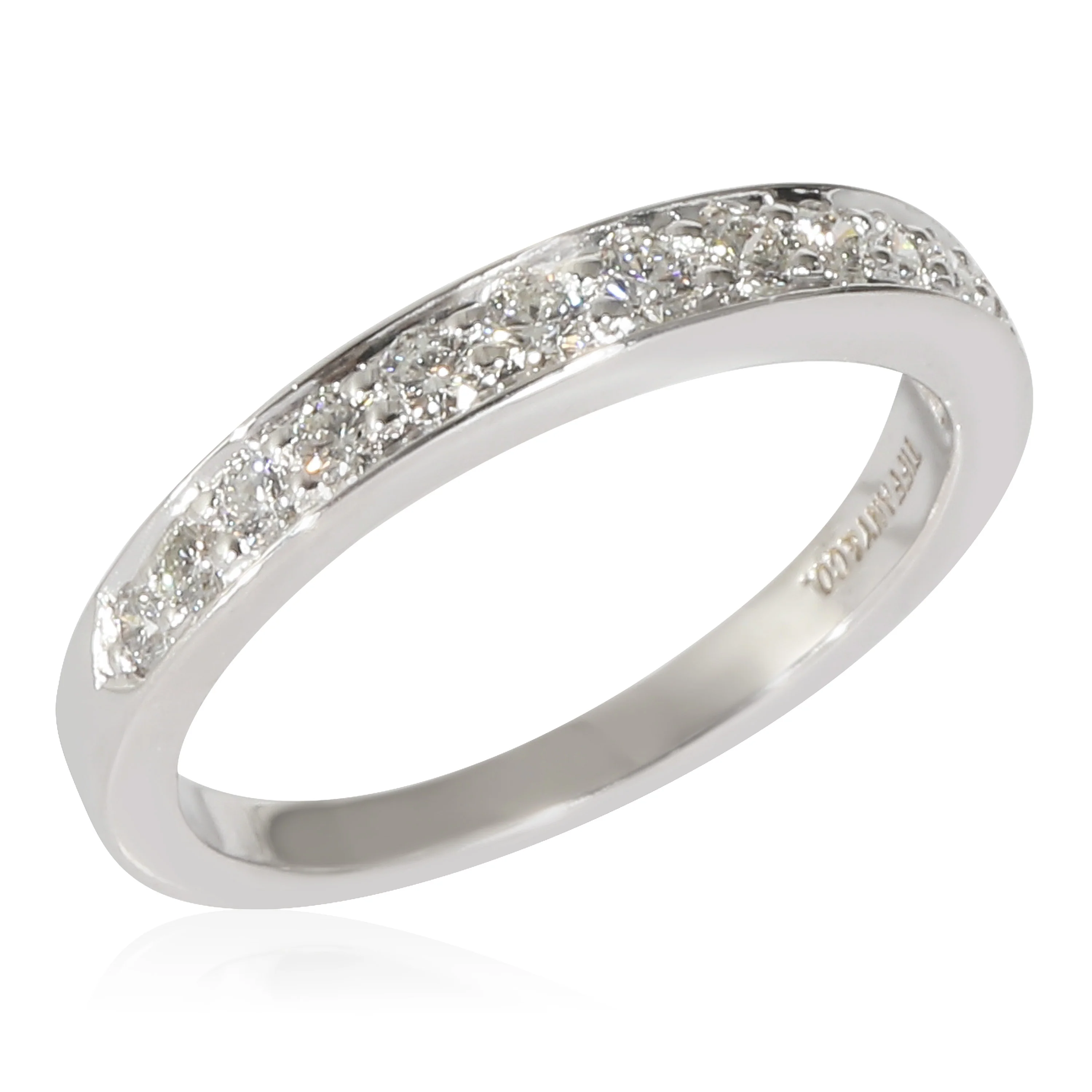 Novo Diamond Wedding Band in Platinum 0.15 CTW - Image 5
