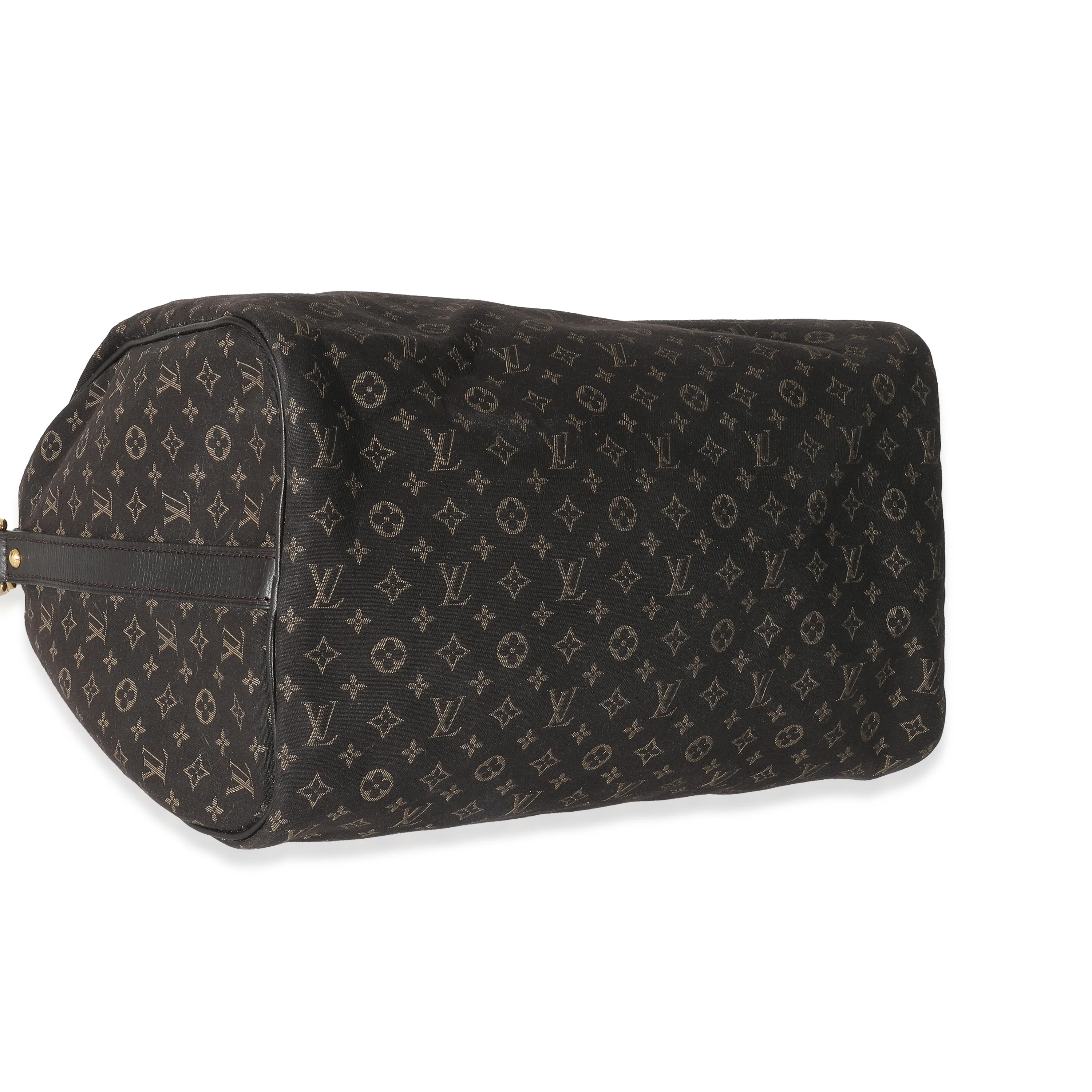 Louis Vuitton Brown Monogram Canvas Mini Lin Speedy Bandouliere 30 - Image 4