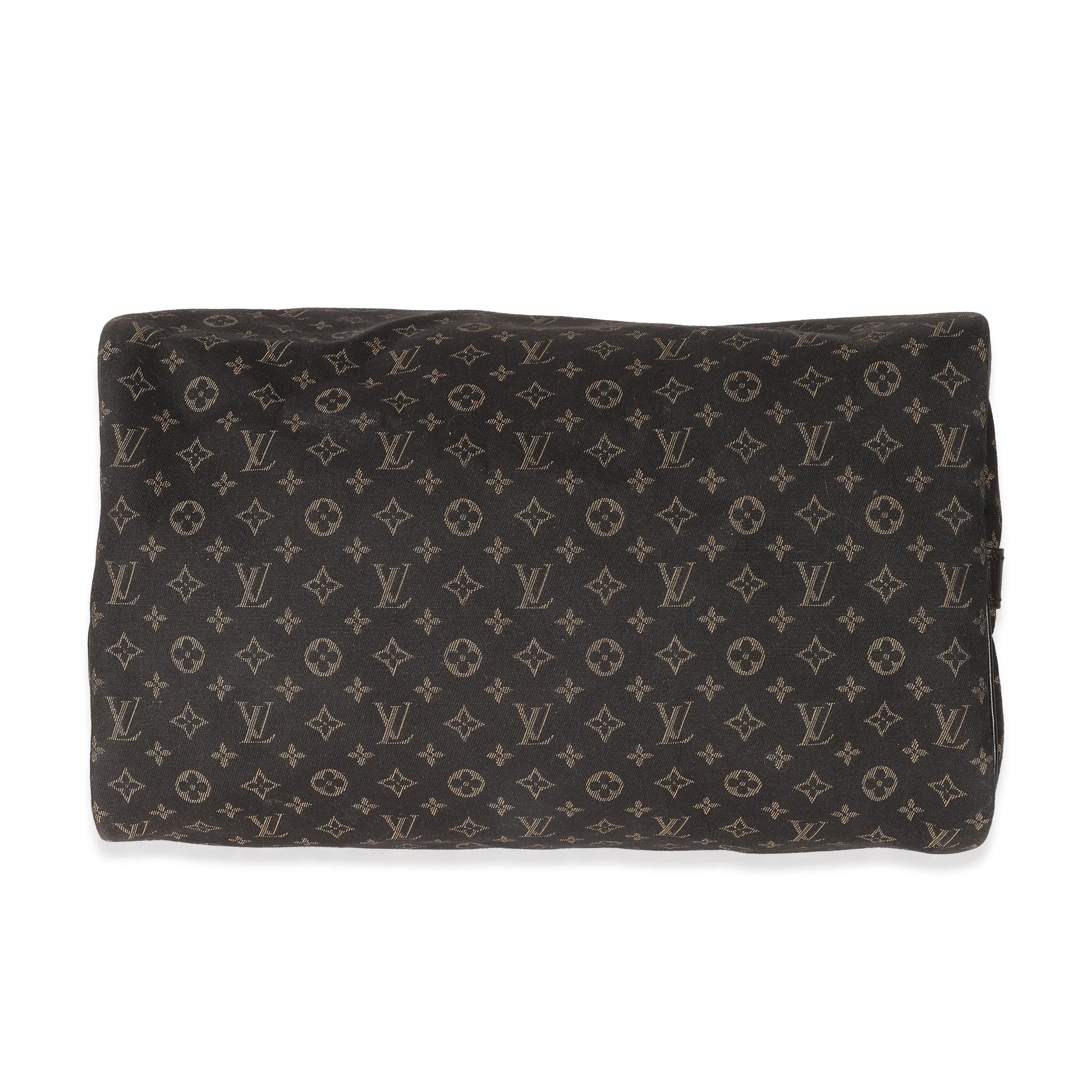 Louis Vuitton Brown Monogram Canvas Mini Lin Speedy Bandouliere 30 - Image 7
