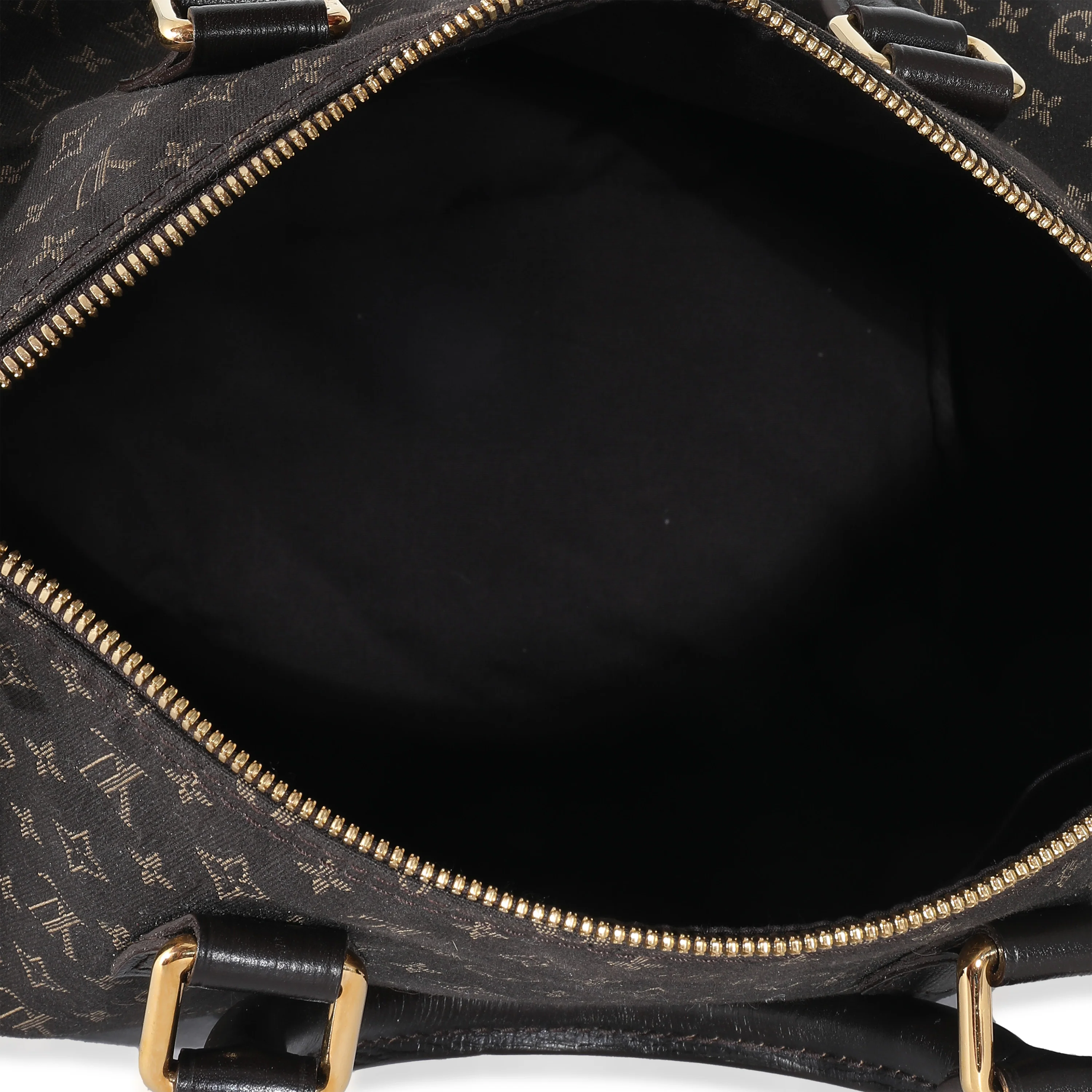 Louis Vuitton Brown Monogram Canvas Mini Lin Speedy Bandouliere 30 - Image 9