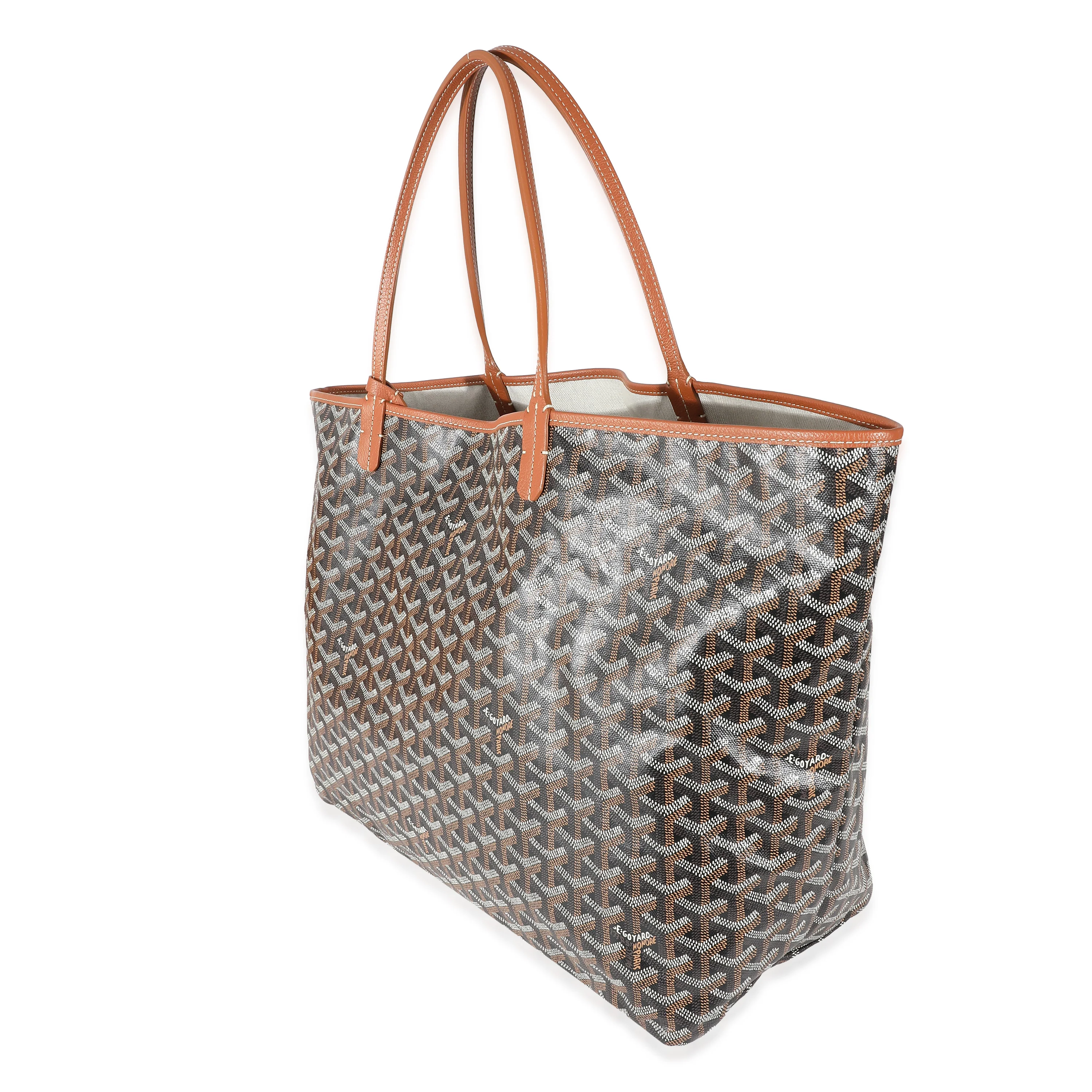 Goyard Black Gold Goyardine Canvas Saint Louis GM - Image 2