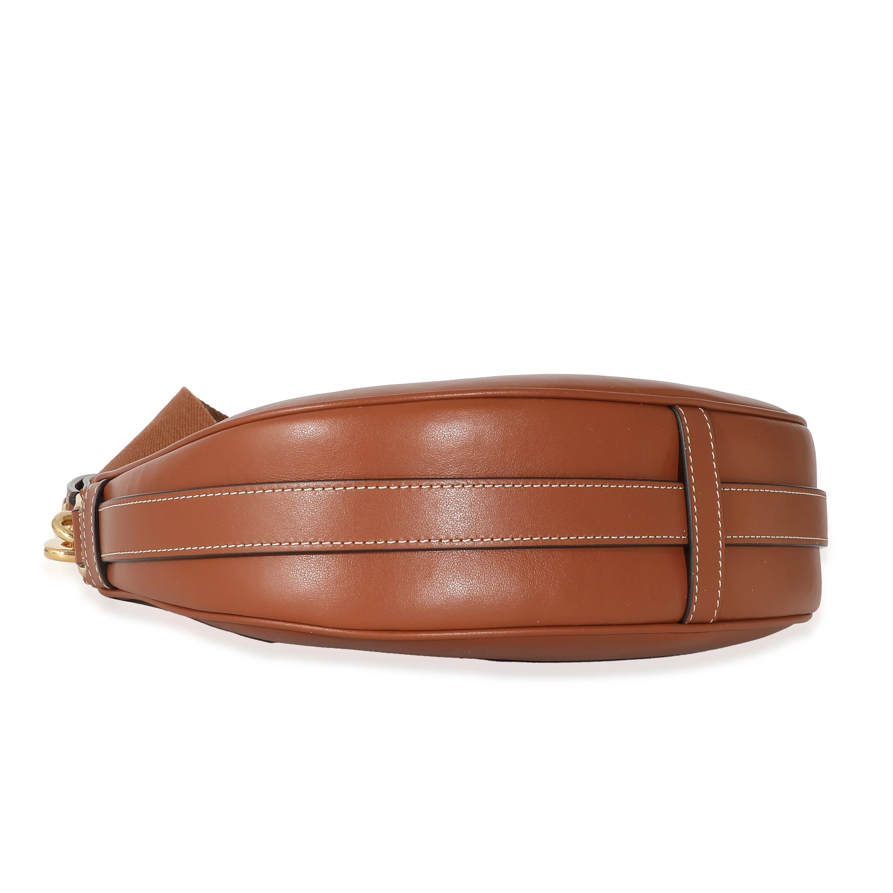 Celine Tan Smooth Calfskin Medium Ava Strap Bag - Image 4