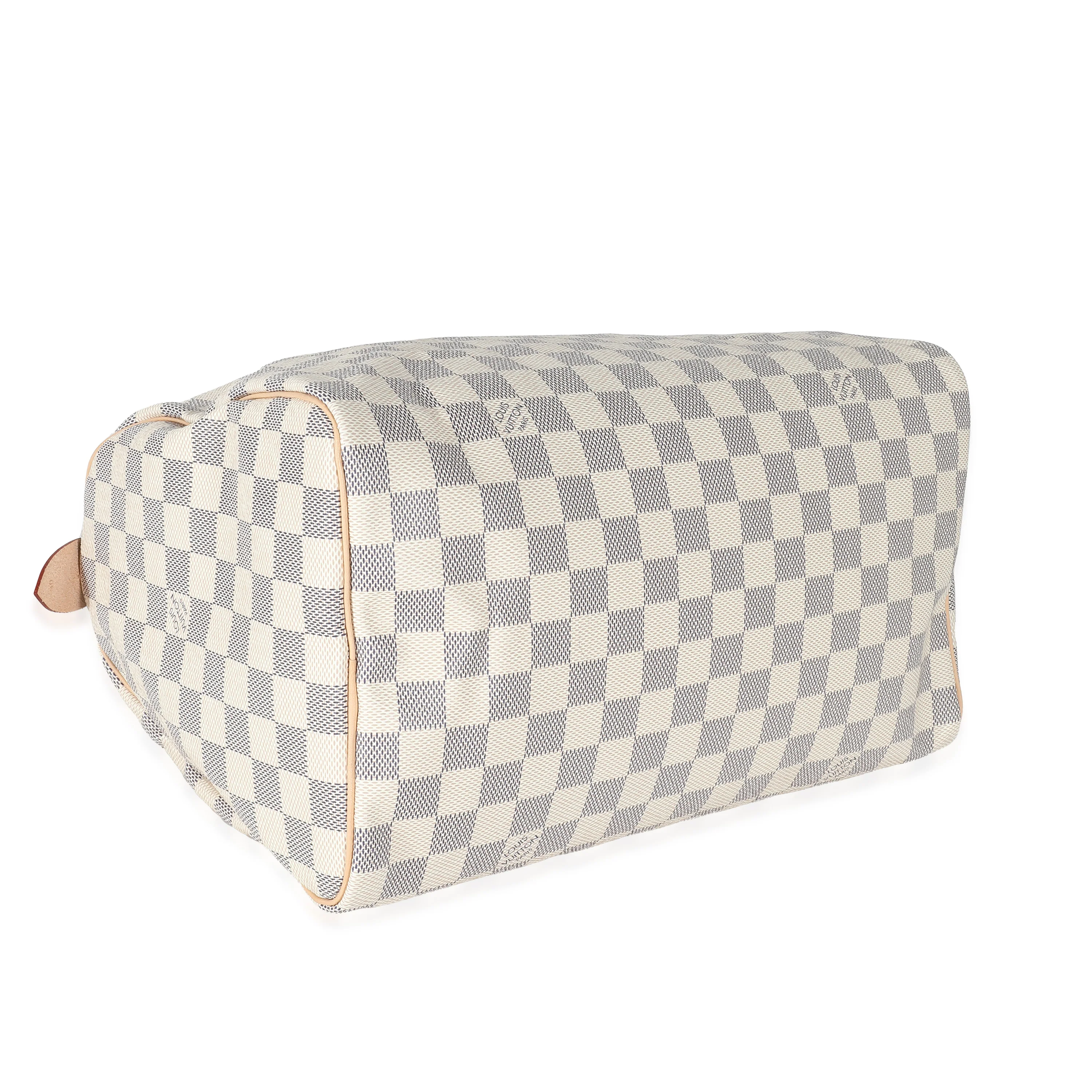 Louis Vuitton Damier Azur Canvas Speedy 30 - Image 7