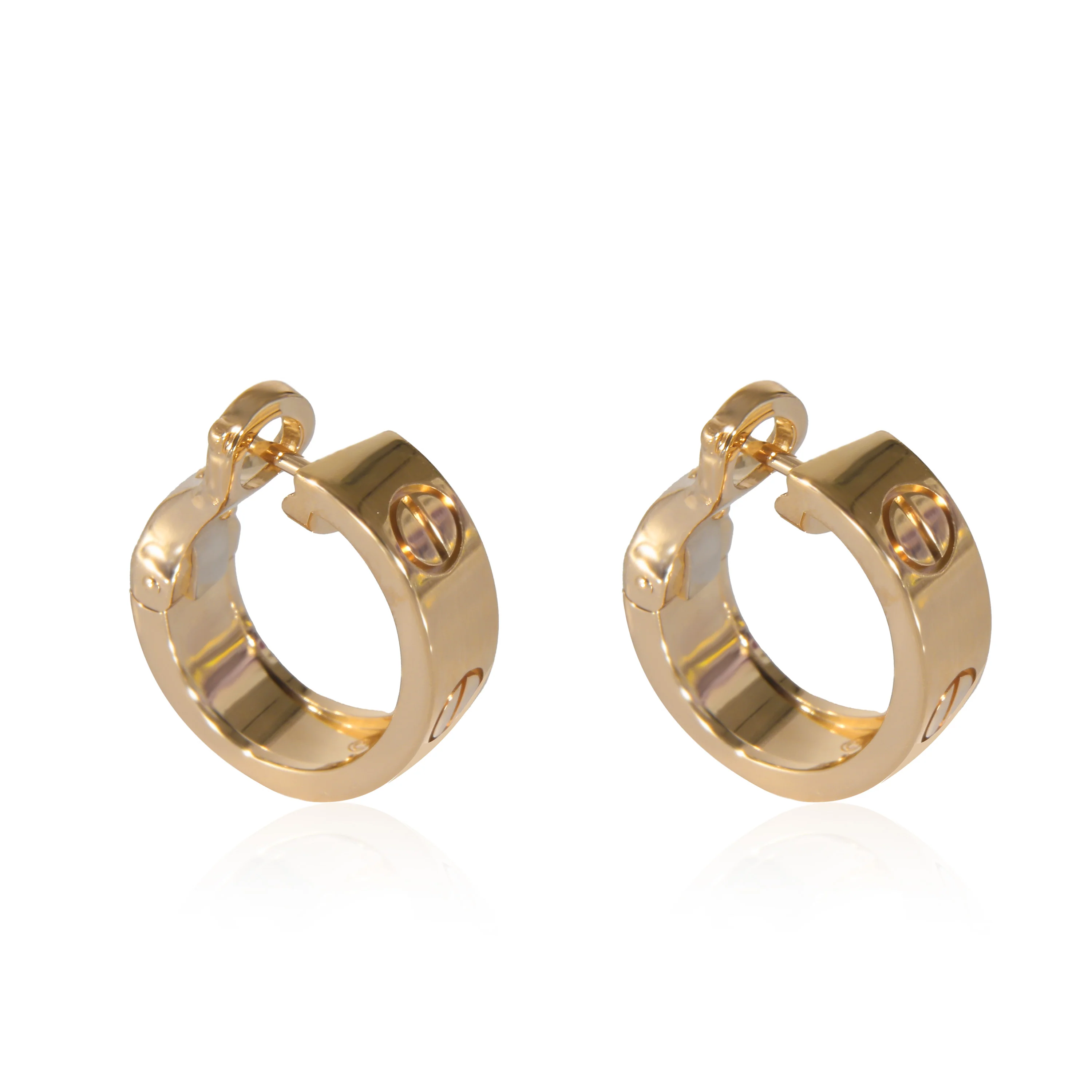 Cartier Love Earrings in 18K Yellow Gold - Image 2