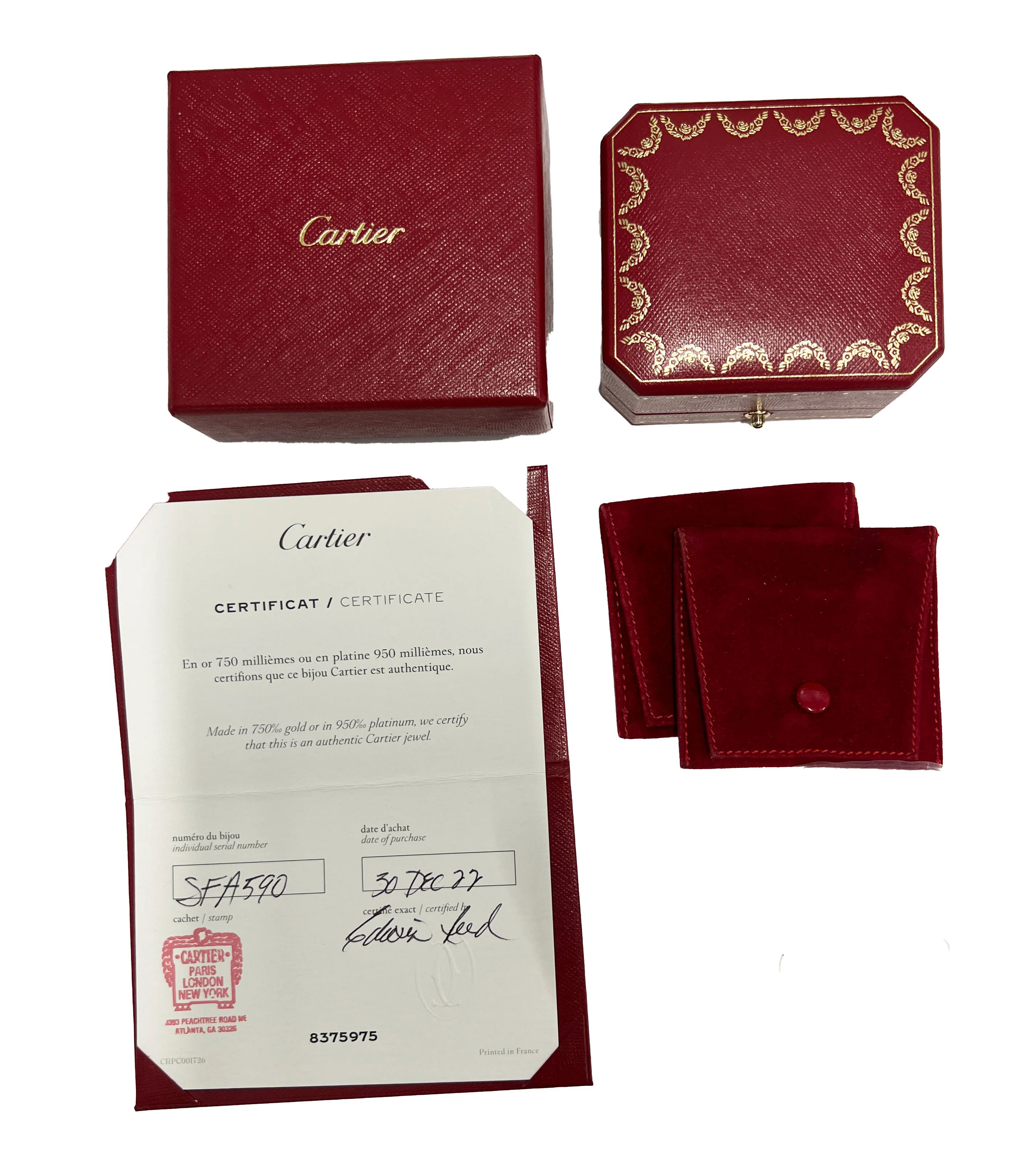 Cartier Love Earrings in 18K Yellow Gold - Image 4