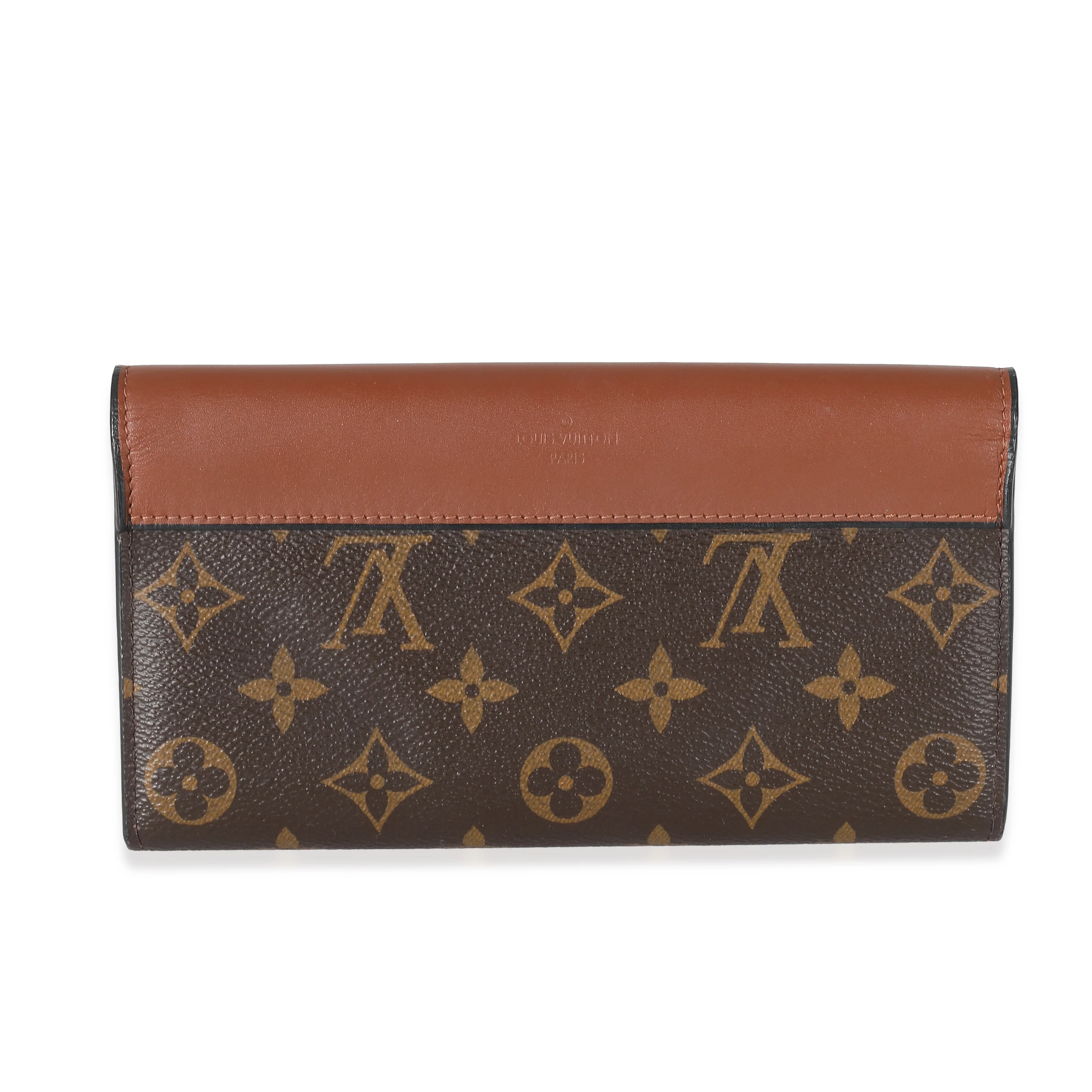 Louis Vuitton Marron Monogram Canvas Sarah Tuileries Wallet - Image 5
