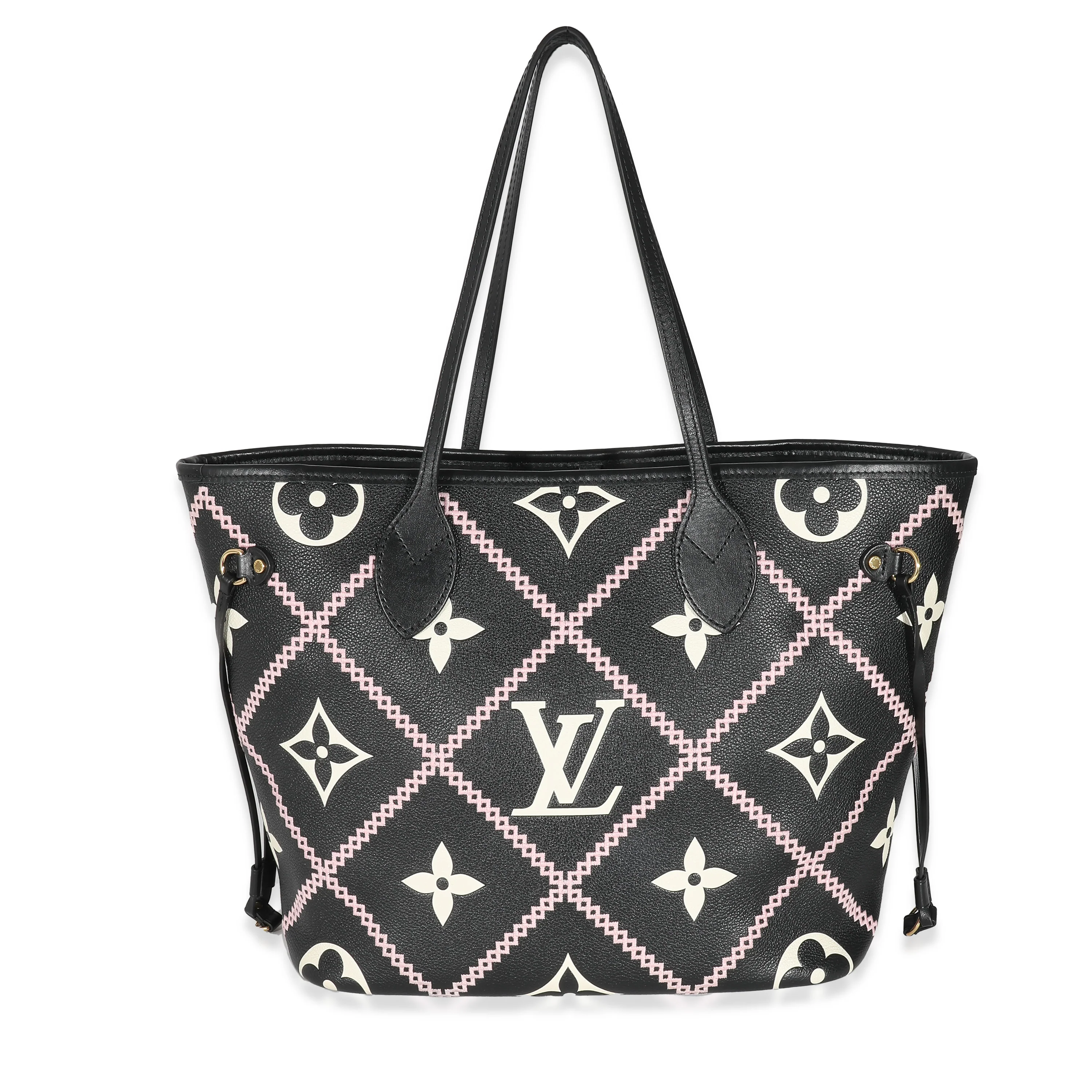 Louis Vuitton Black Monogram Empreinte Broderies Neverfull MM - Image 5