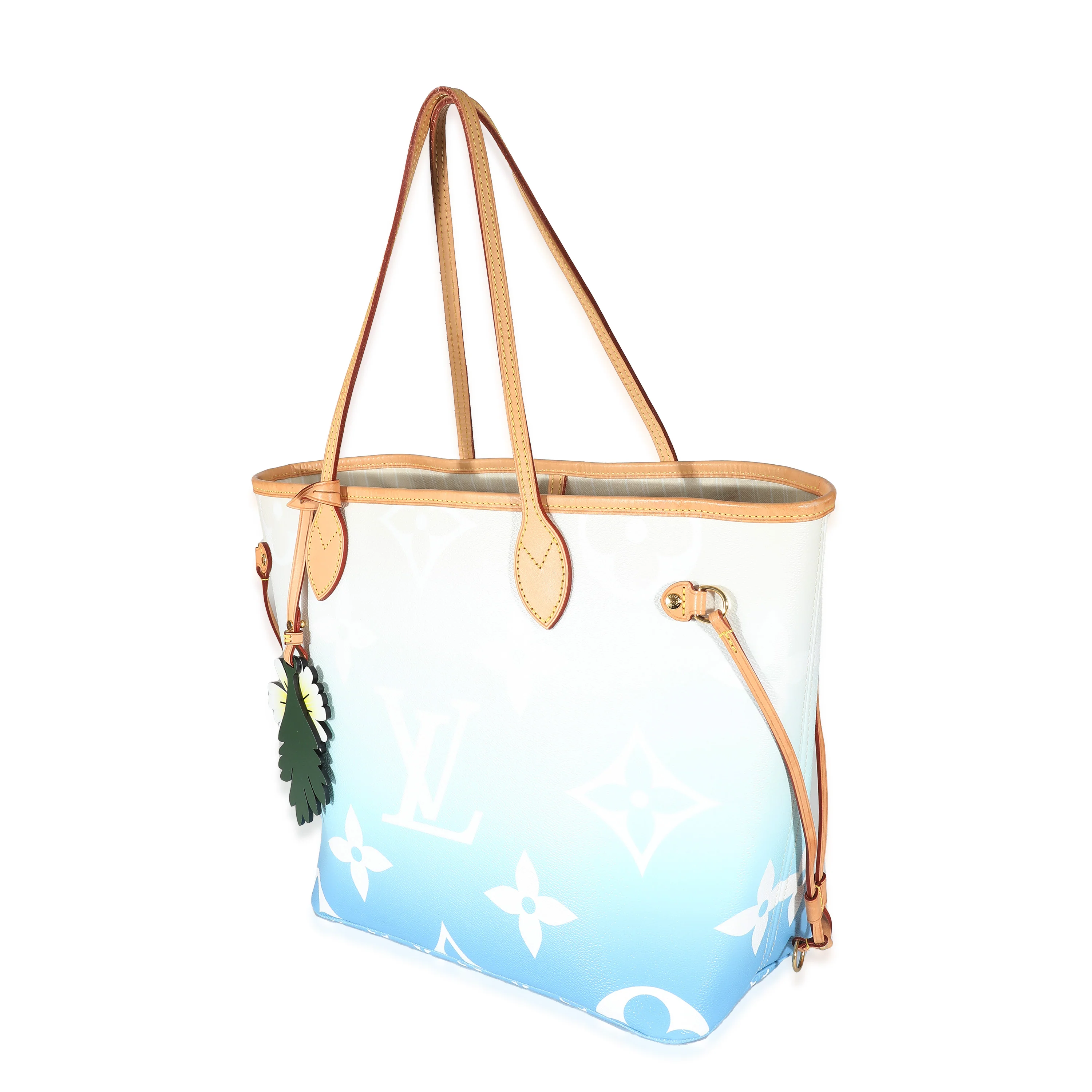 Louis Vuitton Blue Giant Monogram Canvas By The Pool Neverfull MM - Image 2