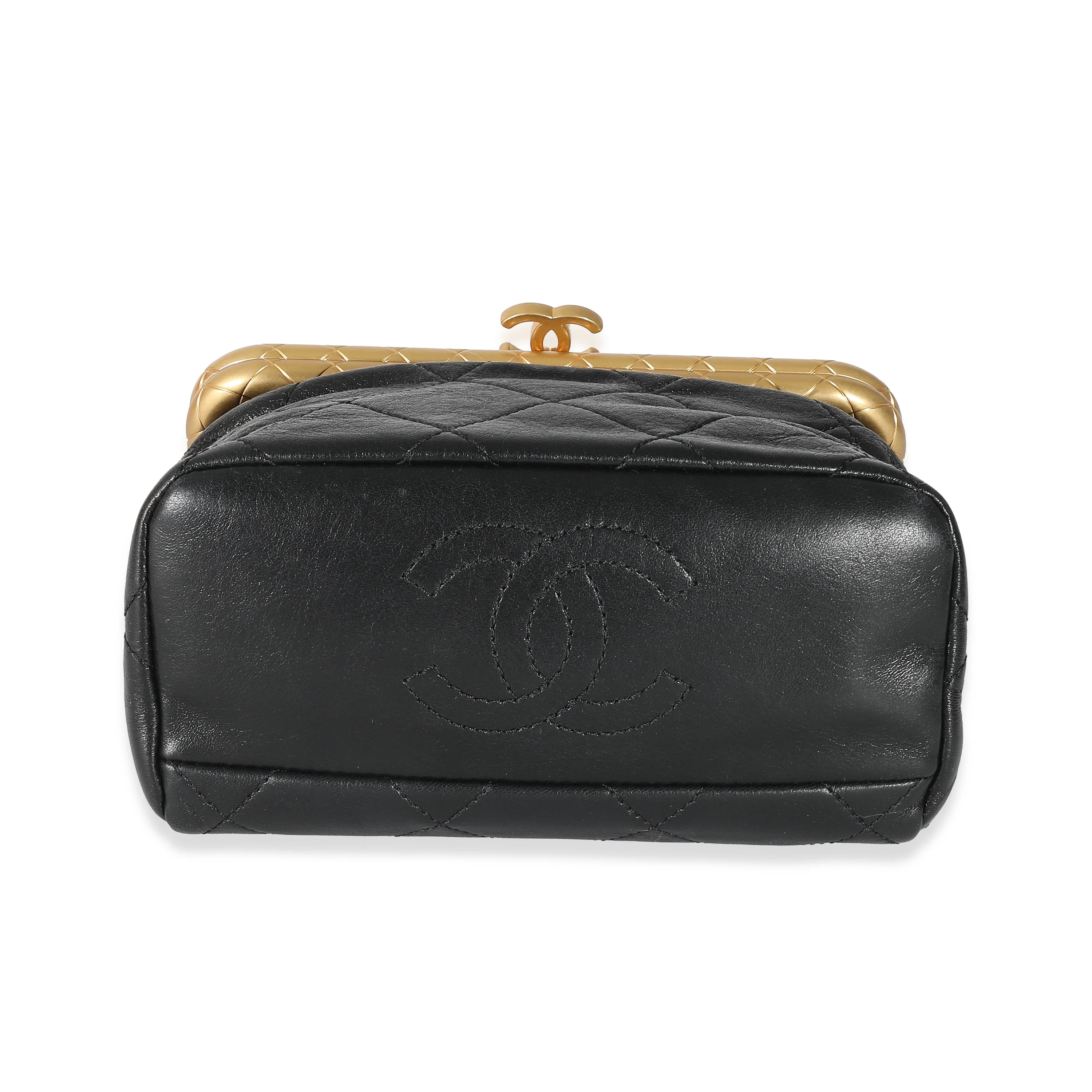 Chanel 20A Black Quilted Calfskin My Crush Bag - Image 7