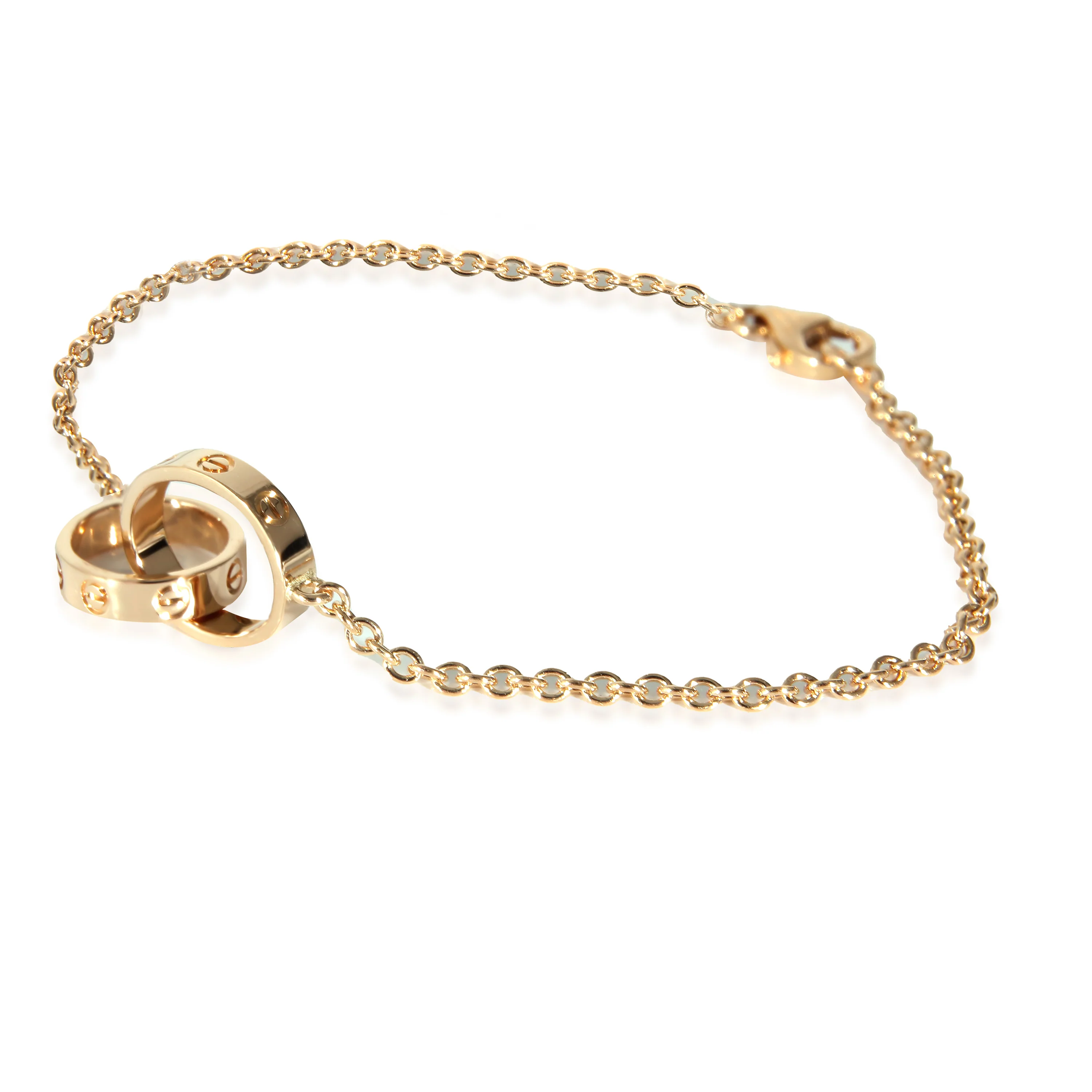 Cartier Love Bracelet On Chain (Yellow Gold) - Image 2